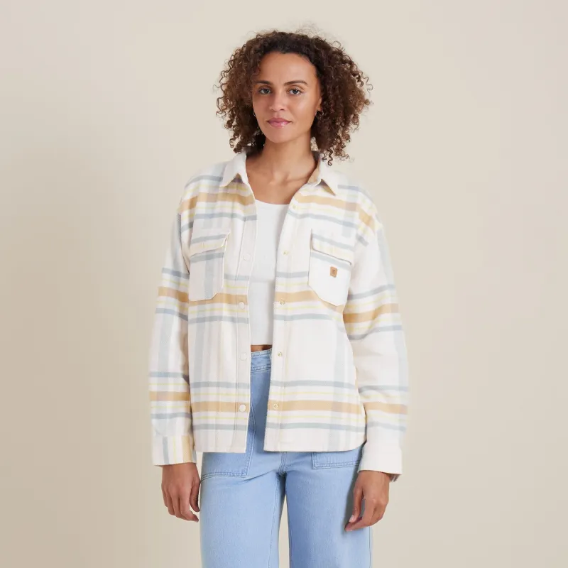 Amberley Flannel - Dusky Sky sold by Roark