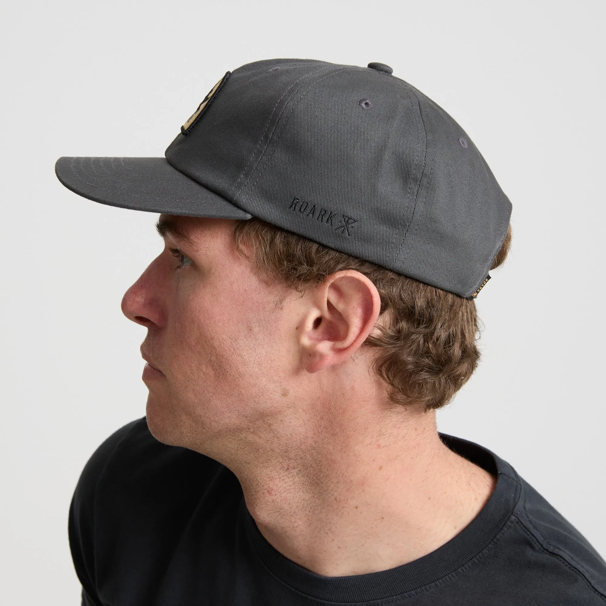Nomad Strapback Hat - Burnt Charcoal sold by Roark product image thumbnail 5
