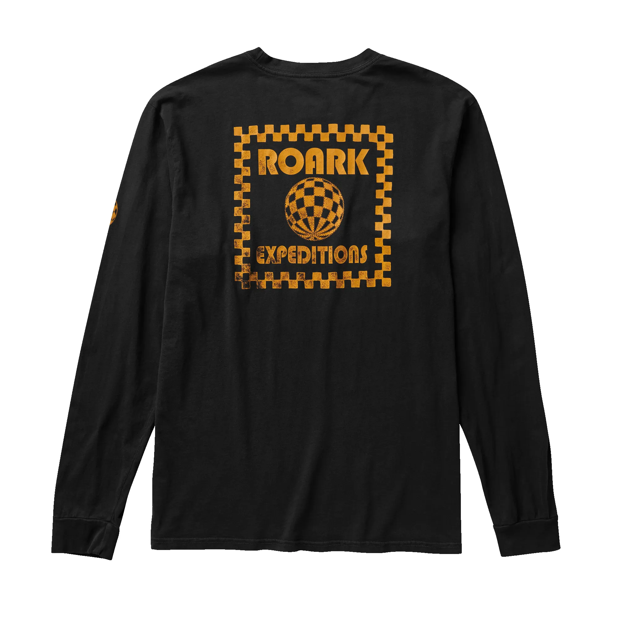 Roark Expeditions Long Sleeve Organic Cotton Tee - Black sold by Roark