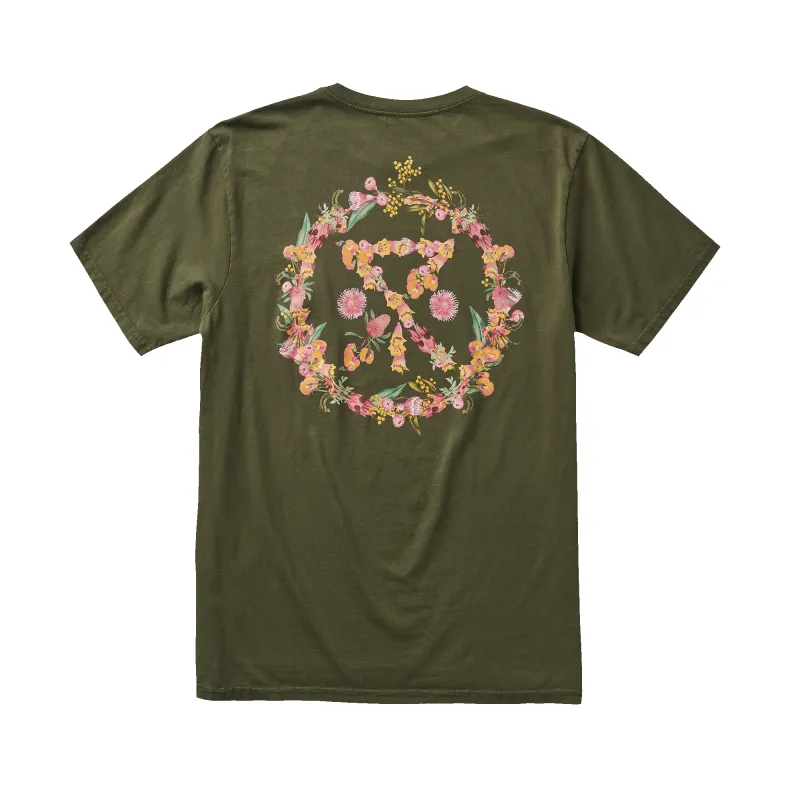 Bush Bloom Premium Tee - Military sold by Roark
