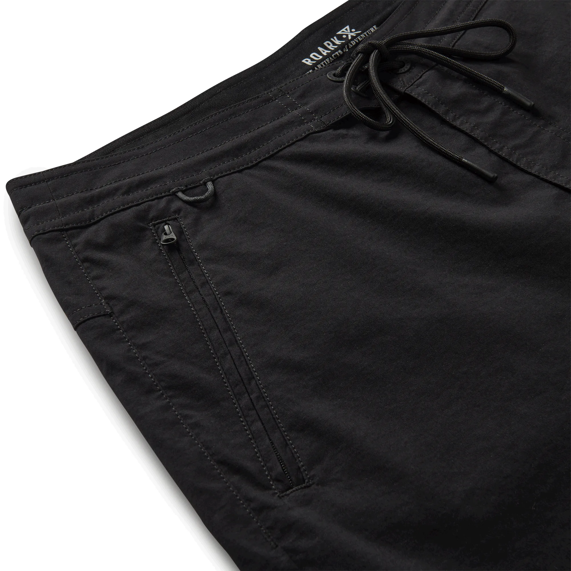 Layover Trail Shorts - Black sold by Roark product image thumbnail 4