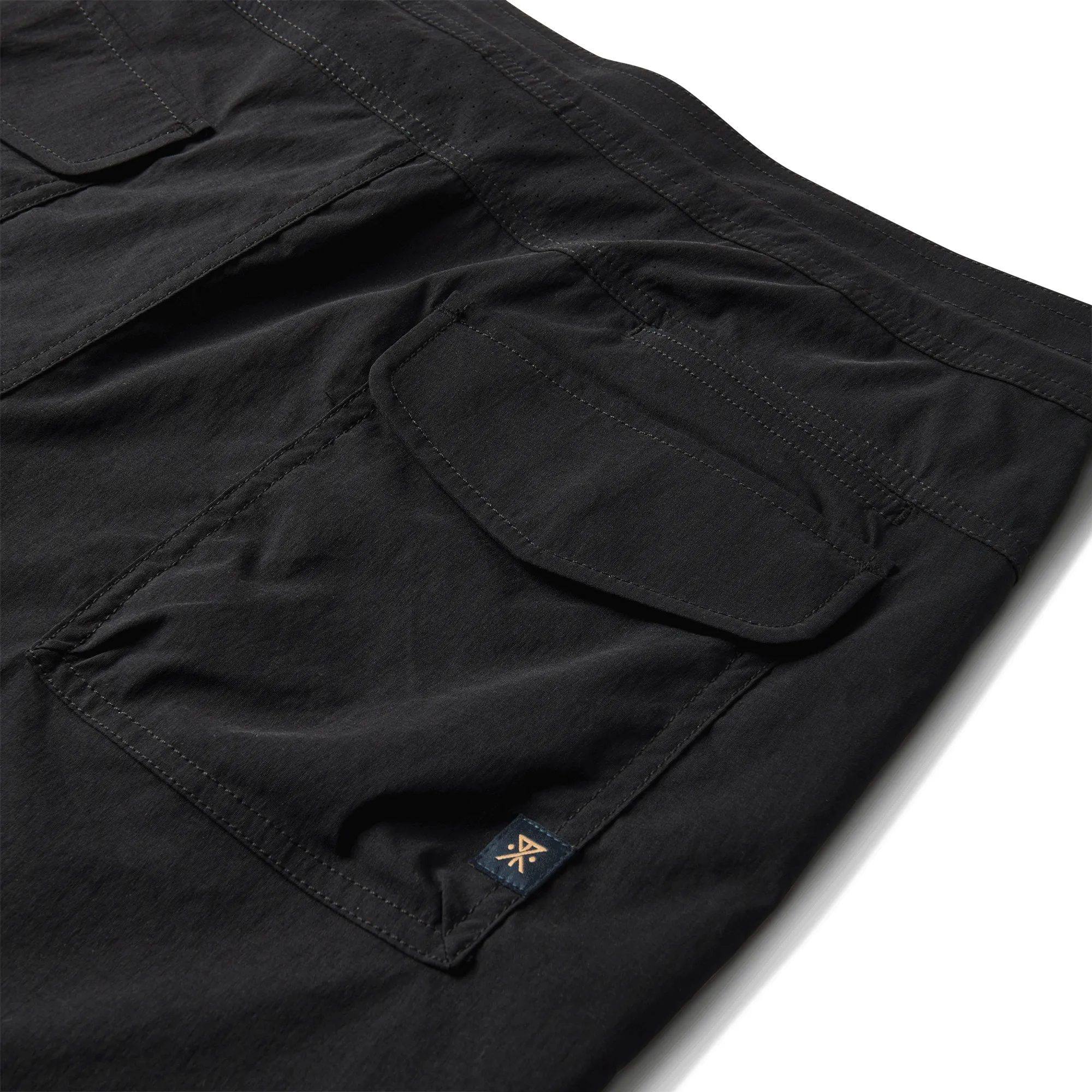 Layover Trail Shorts - Black sold by Roark product image thumbnail 5