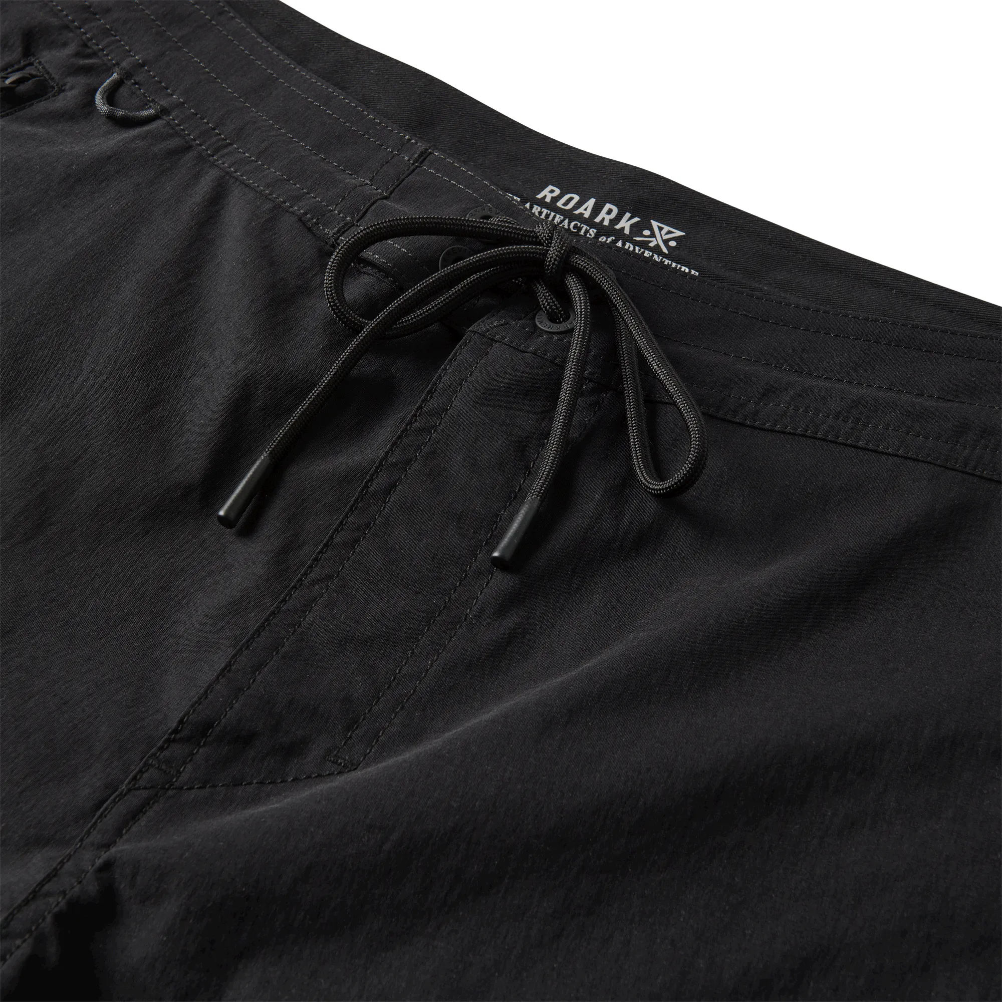 Layover Trail Shorts - Black sold by Roark product image thumbnail 3