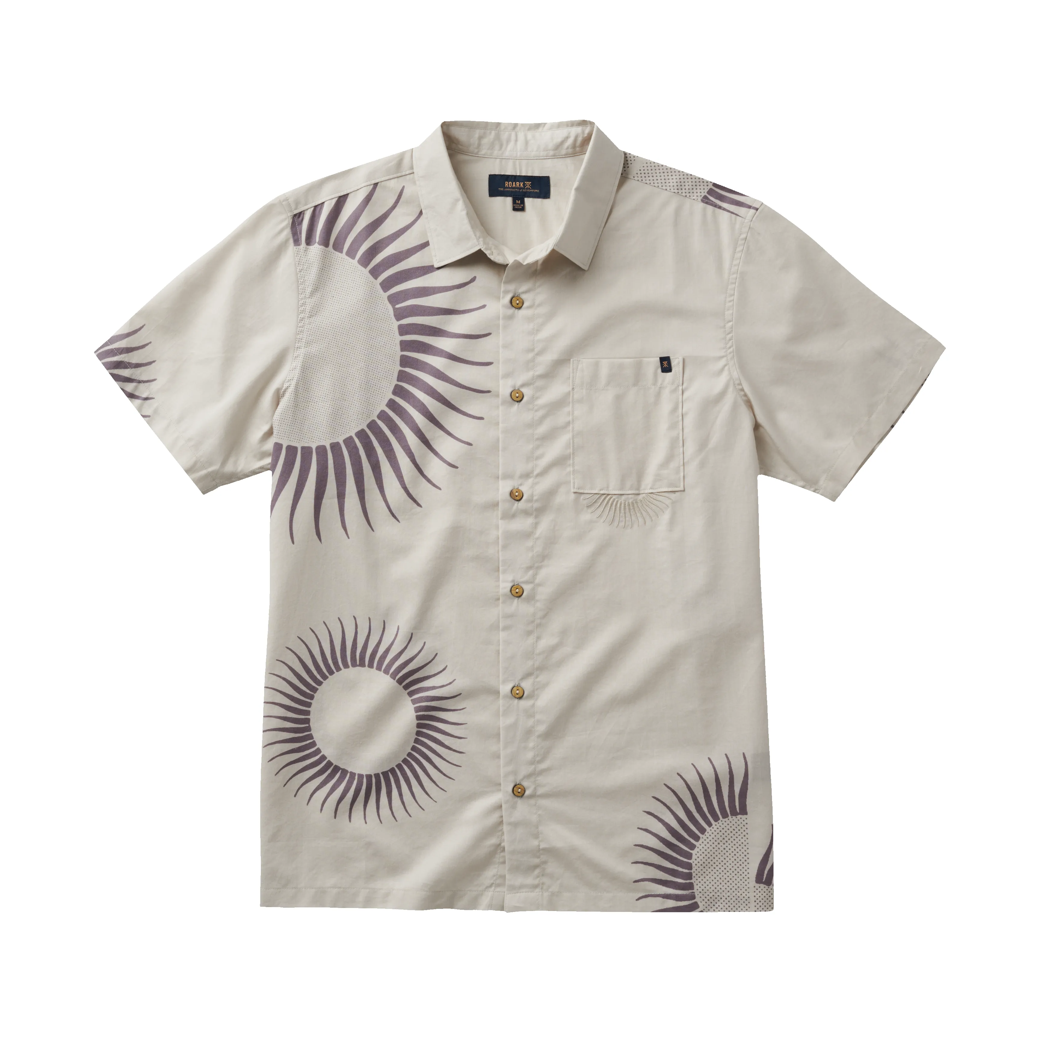 Gonzo Short Sleeve Button Up Shirt - Shark sold by Roark