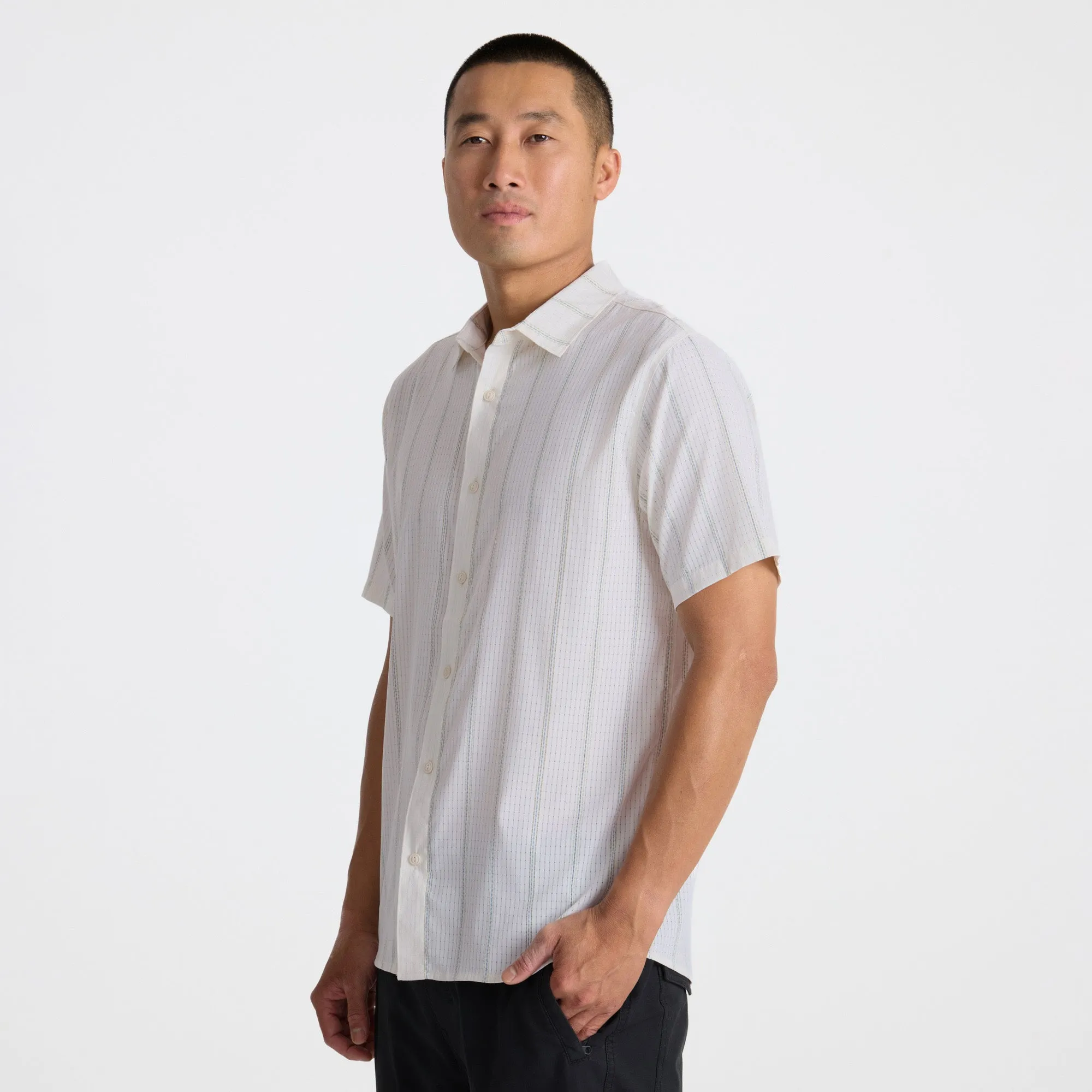 Bless Up Breathable Stretch Shirt - Unbleached sold by Roark product image thumbnail 2