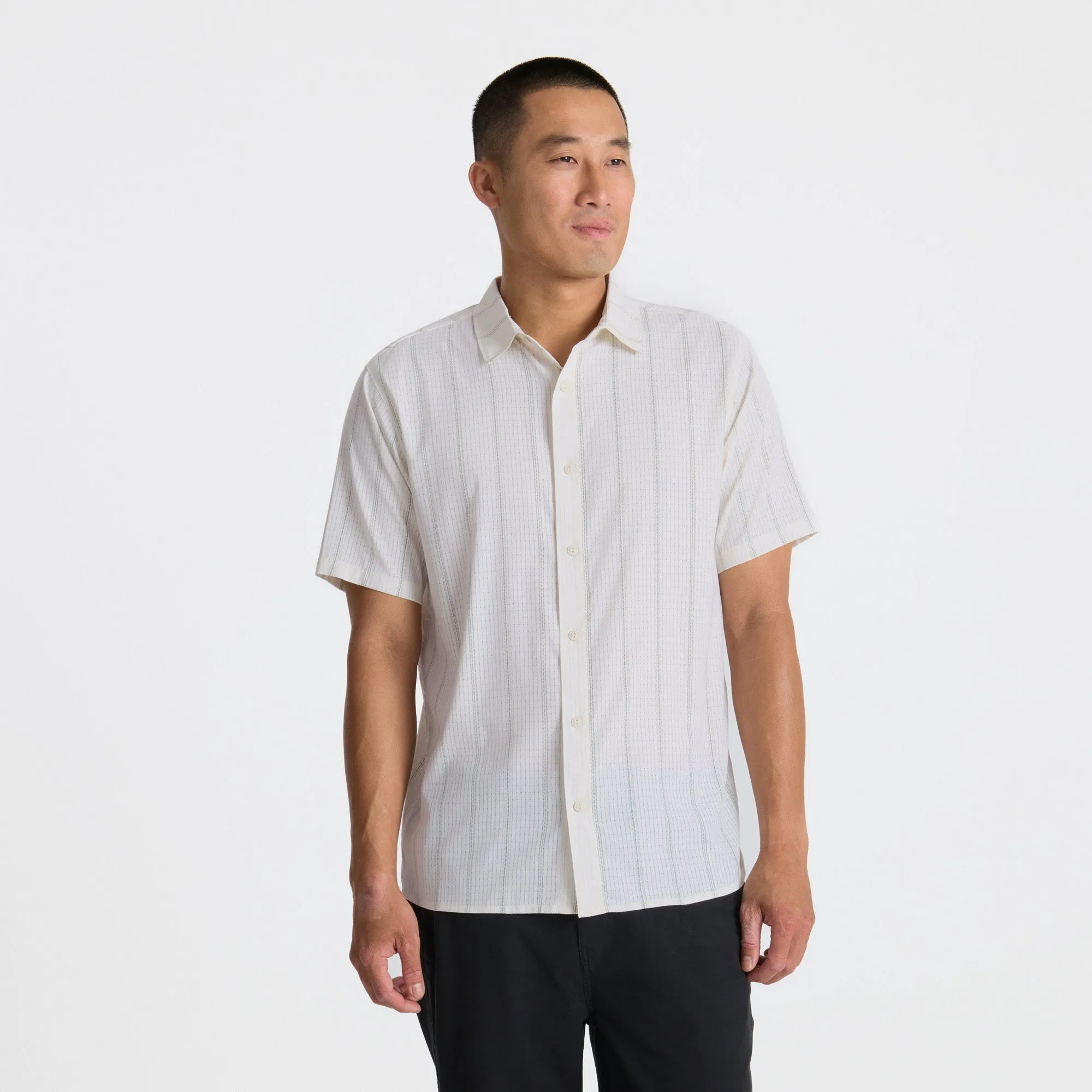 Bless Up Breathable Stretch Shirt - Unbleached sold by Roark product image thumbnail 3