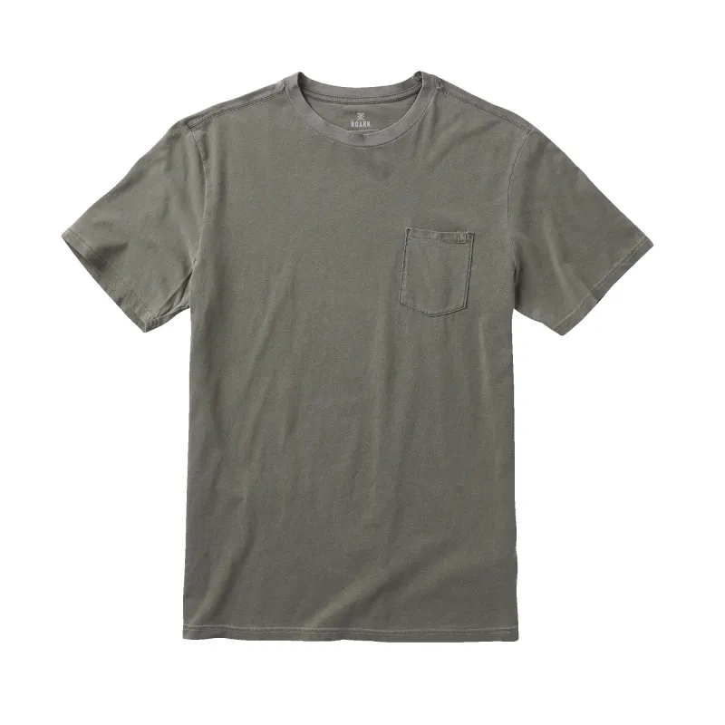 Made To Fade Short Sleeve Tee - Washed Military sold by Roark