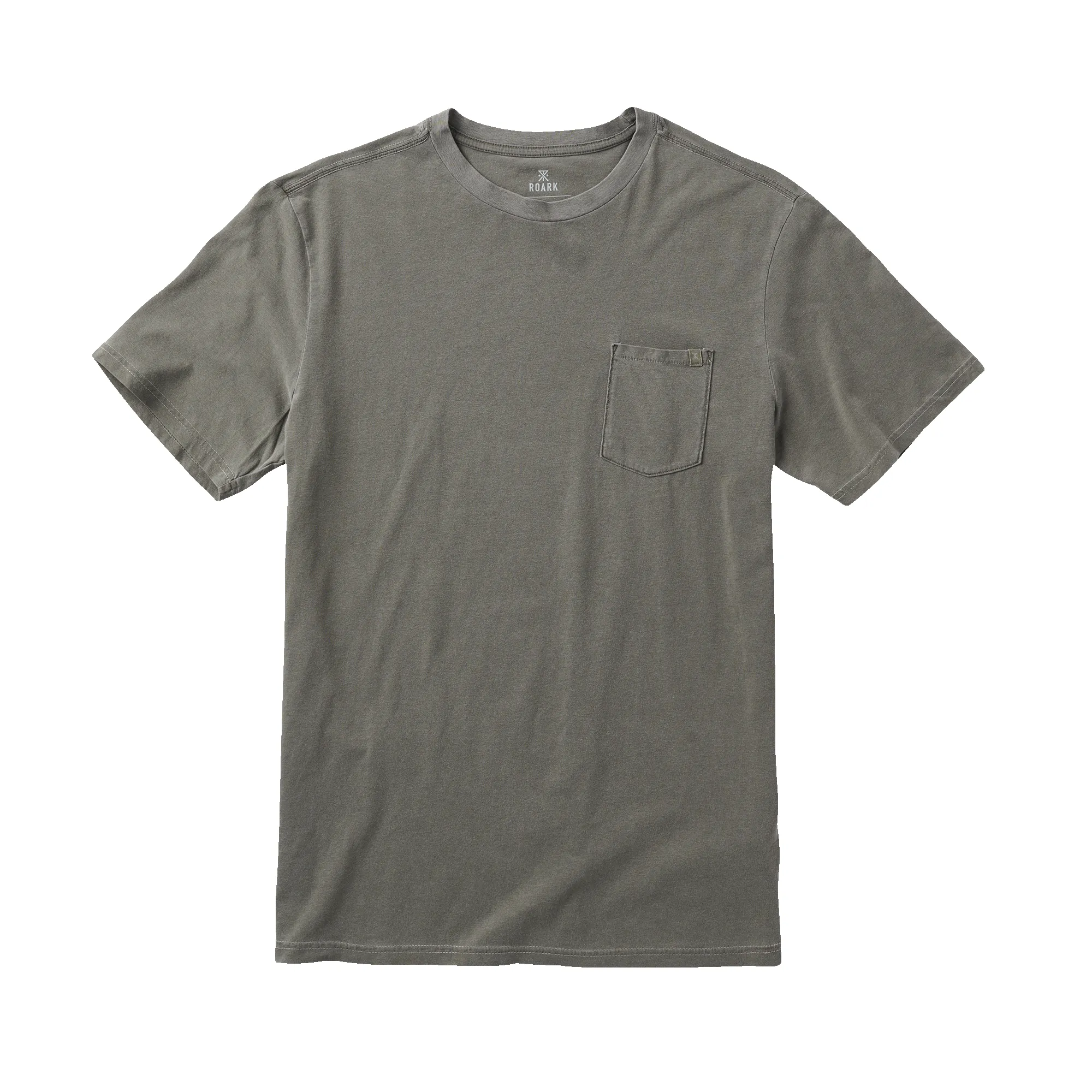 Made To Fade Short Sleeve Tee - Washed Military sold by Roark