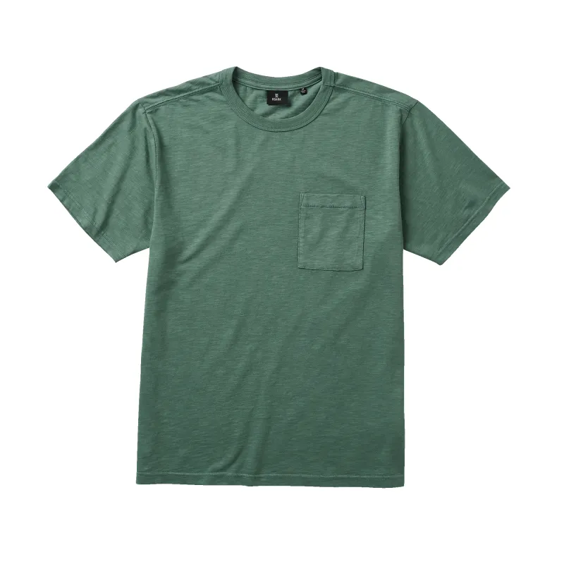 Well Worn Organic Short Sleeve Tee - Slate Green sold by Roark