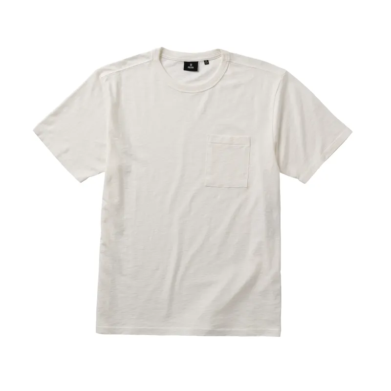 Well Worn Organic Short Sleeve Tee - Off White made by Roark
