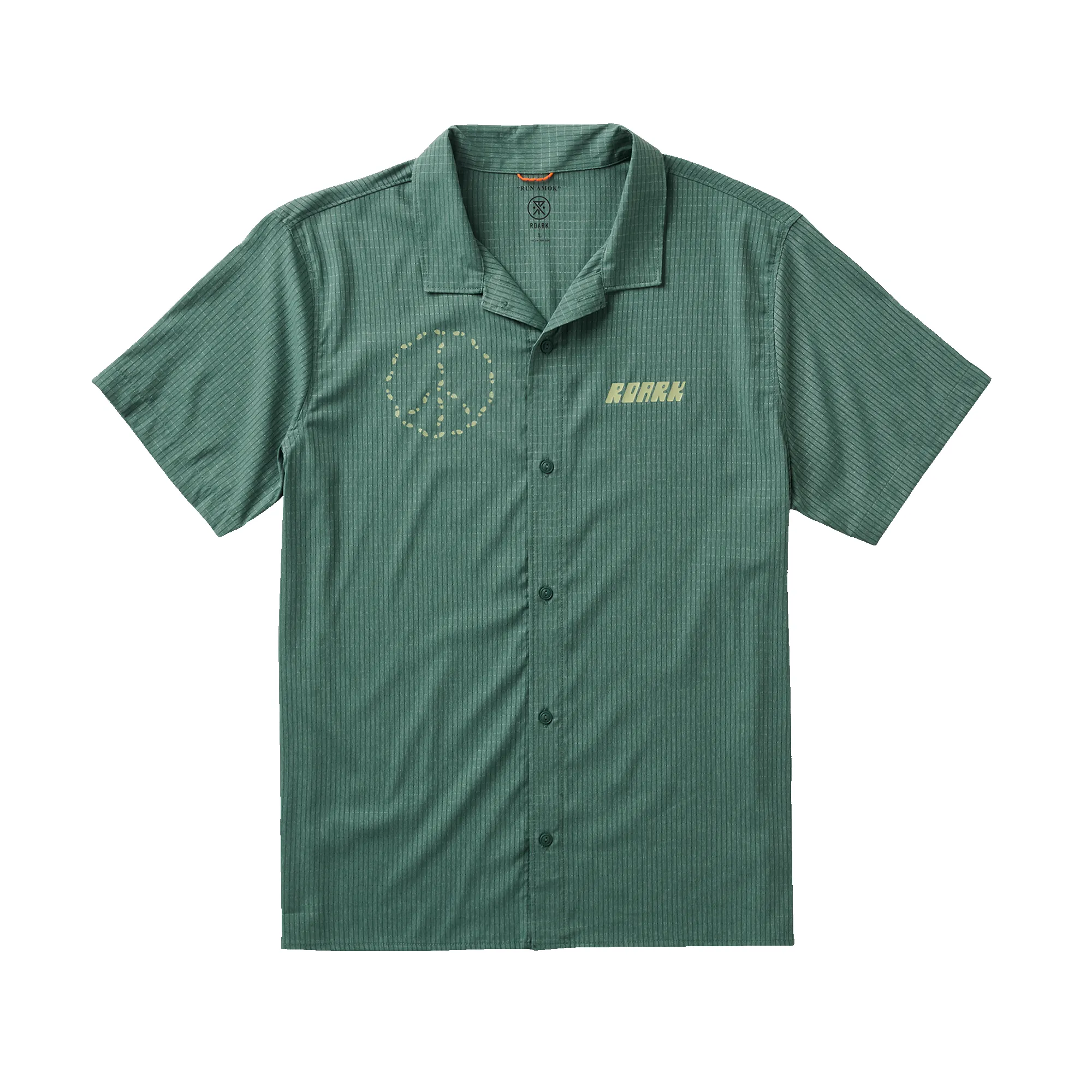 Bless Up Trail Button Up Shirt - Slate Green sold by Roark