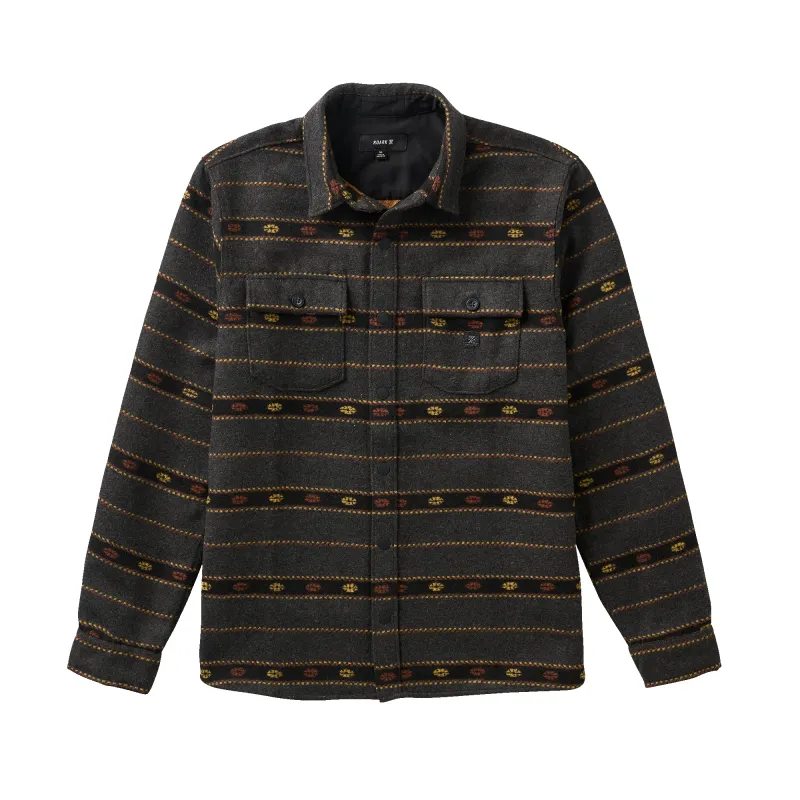 Nordsman Long Sleeve Flannel - Onyx made by Roark