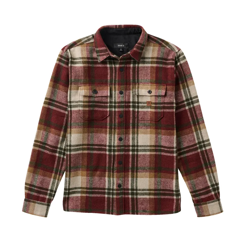 Nordsman Flannel - Sangria made by Roark