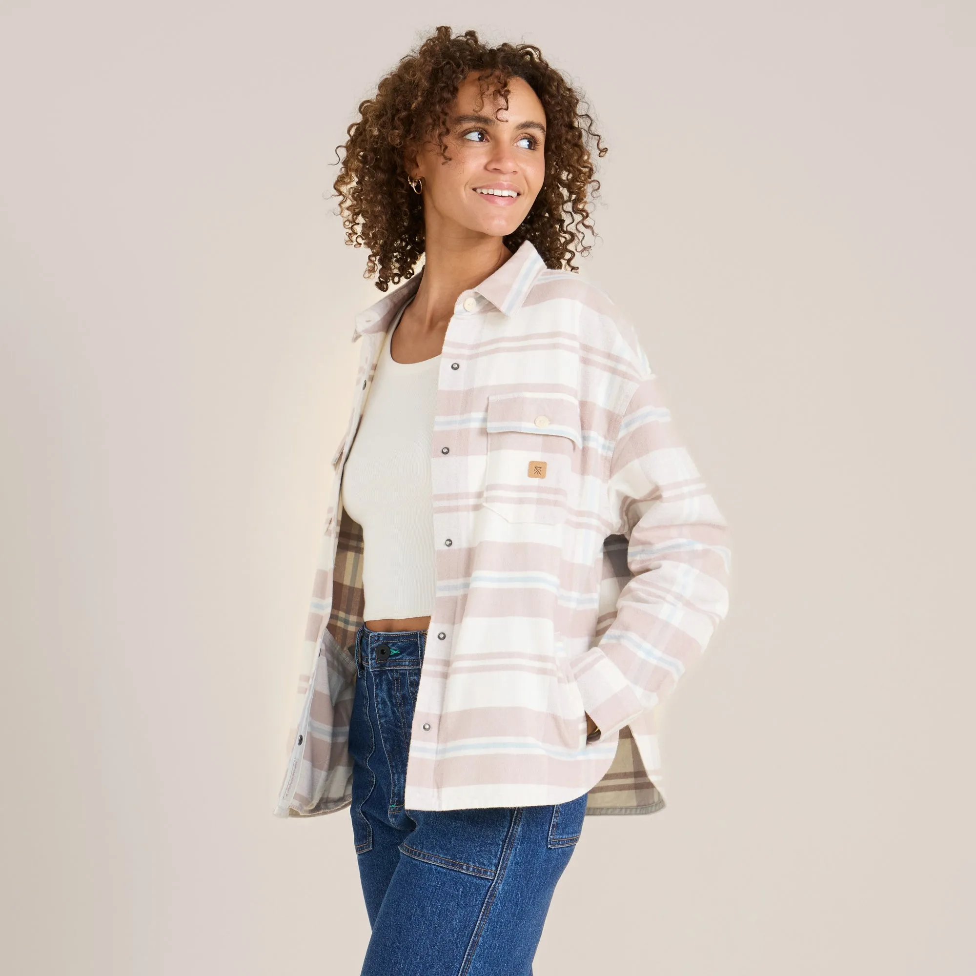Amberley Flannel - Glacier sold by Roark product image thumbnail 2
