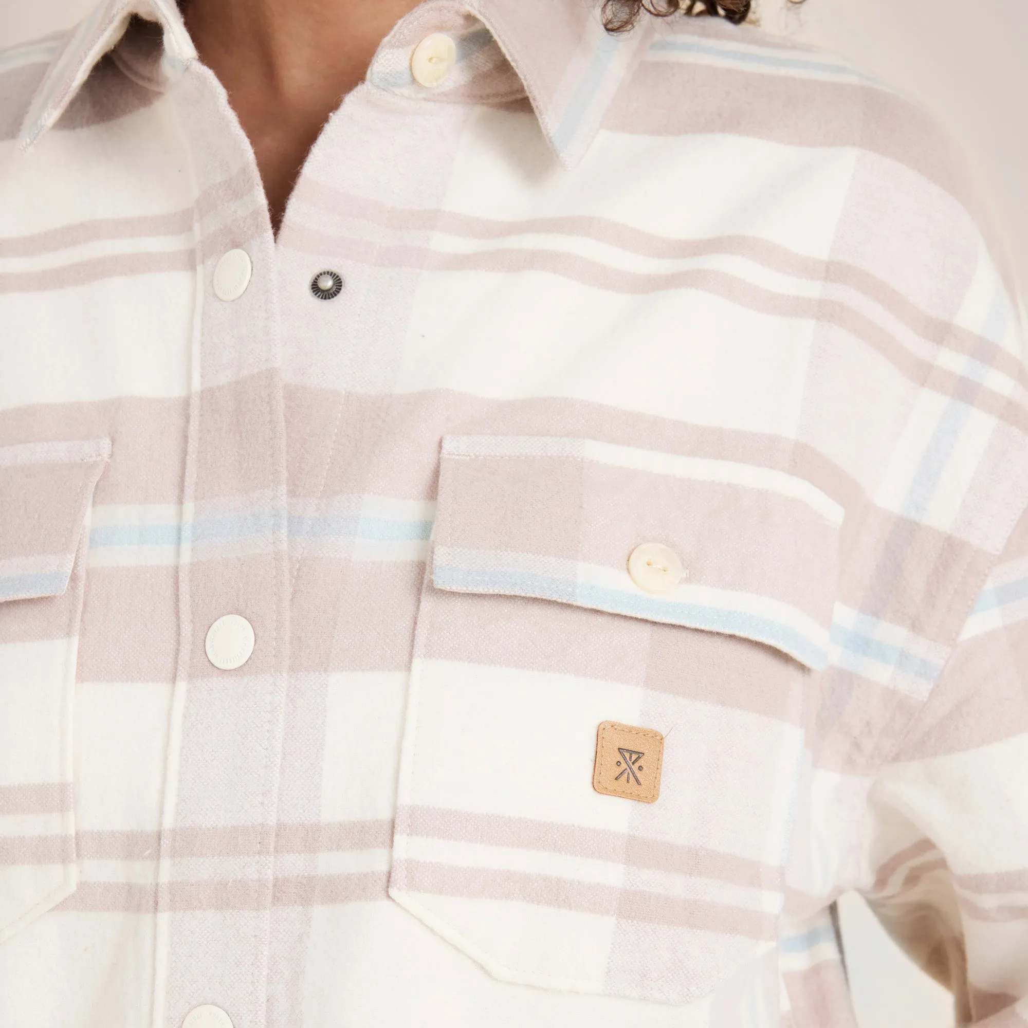 Amberley Flannel - Glacier sold by Roark product image thumbnail 4
