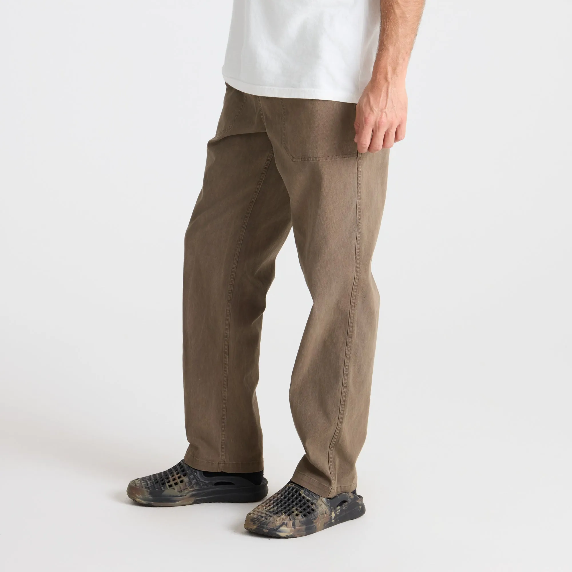 Made To Fade Pants - Washed Brown sold by Roark product image thumbnail 3