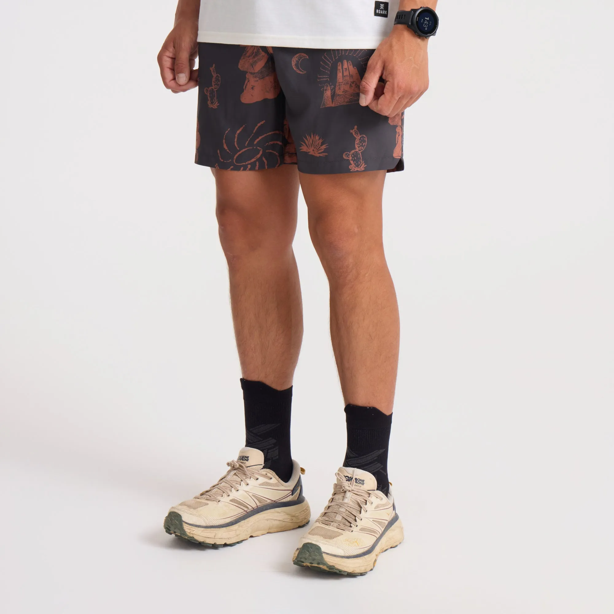 Serrano 7" Active Stretch Shorts - Onyx sold by Roark product image thumbnail 3