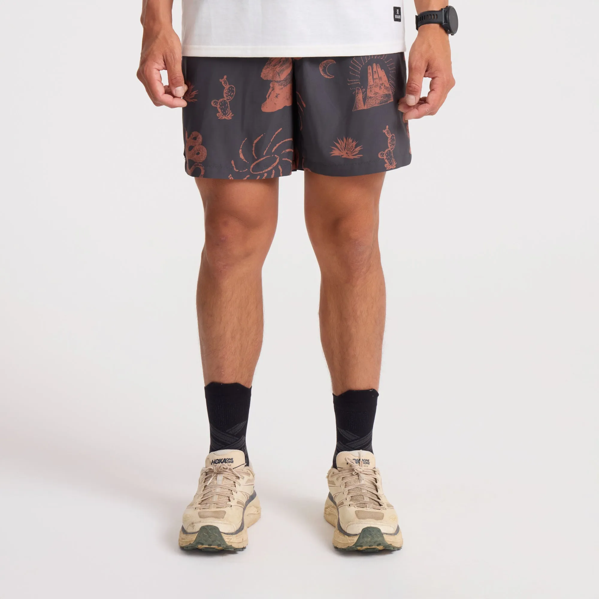 Serrano 7" Active Stretch Shorts - Onyx sold by Roark product image thumbnail 2