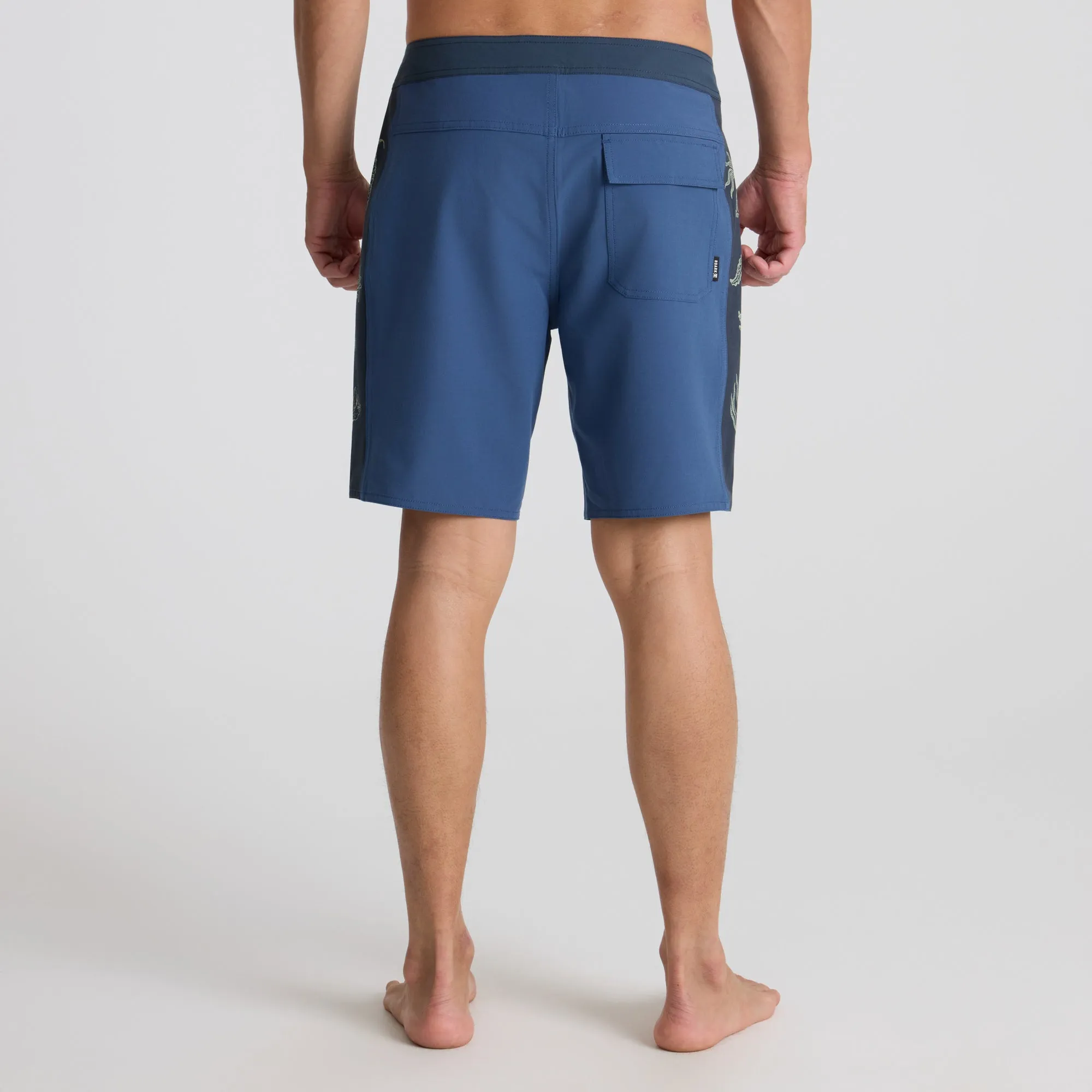 Passage 18.5" Boardshorts - Deep Blue sold by Roark product image thumbnail 4