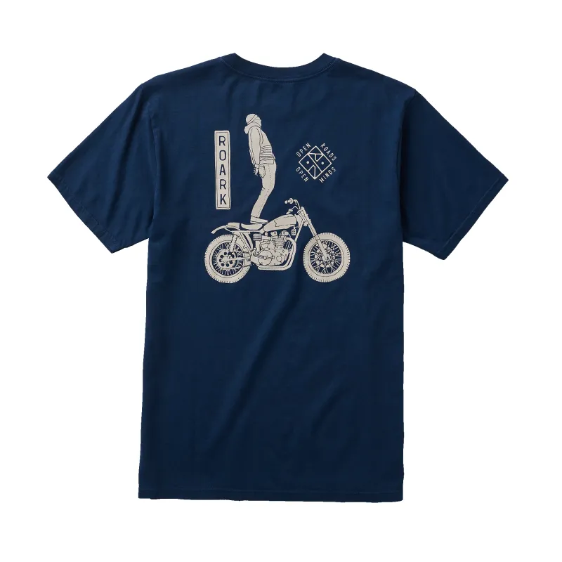 Ghostrider Premium Tee - Navy sold by Roark