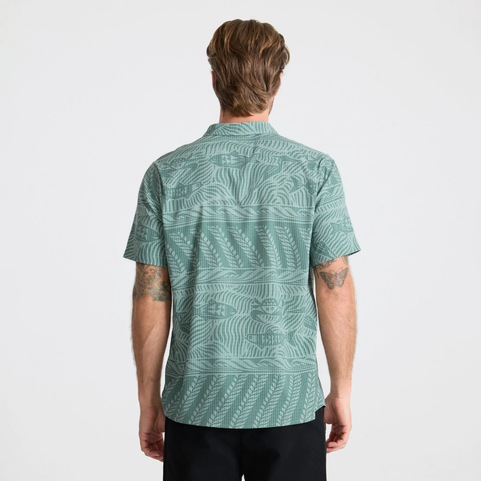 Bless Up Breathable Stretch Shirt - Slate Green sold by Roark product image thumbnail 5