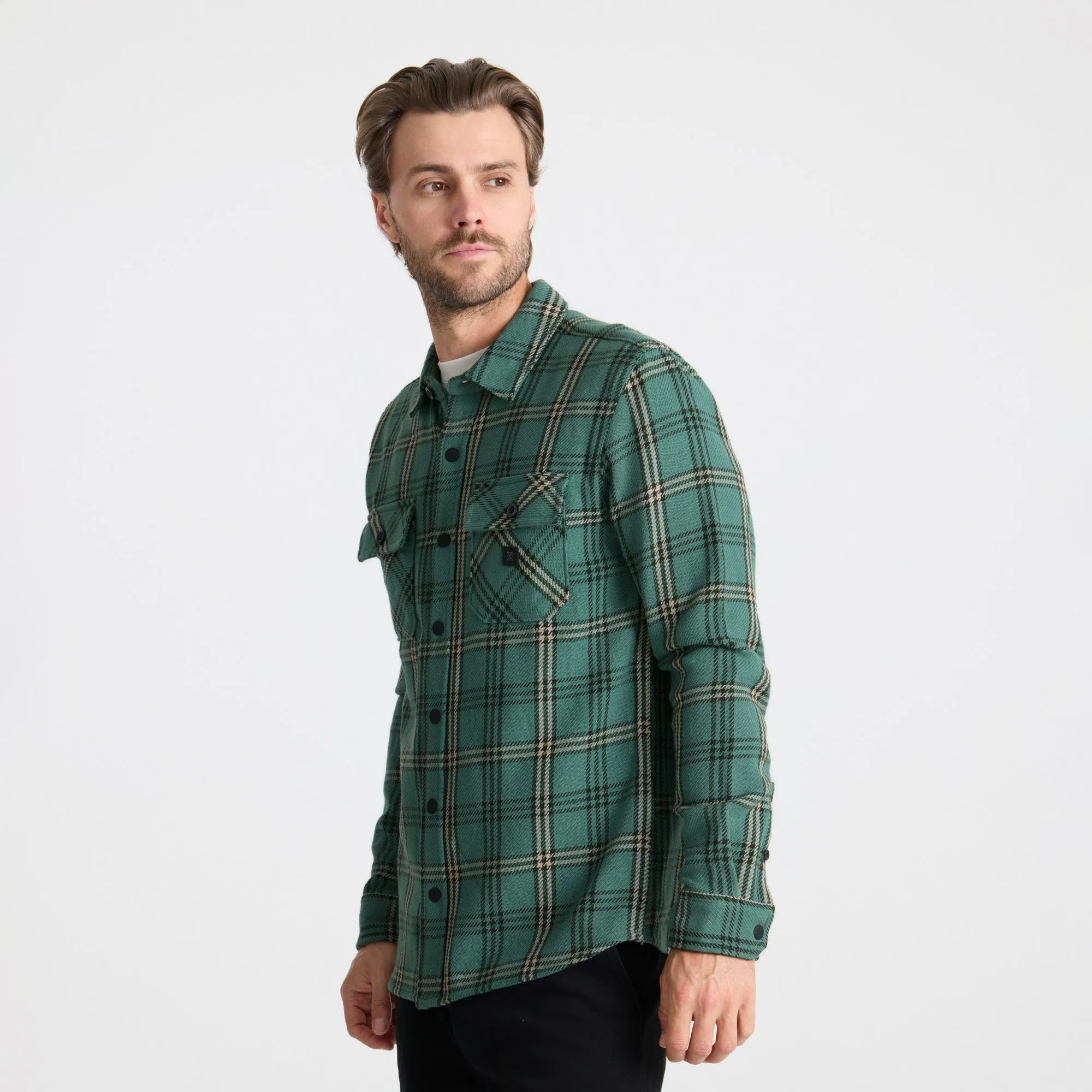 Nordsman Cotton Flannel - Slate Green sold by Roark product image thumbnail 3