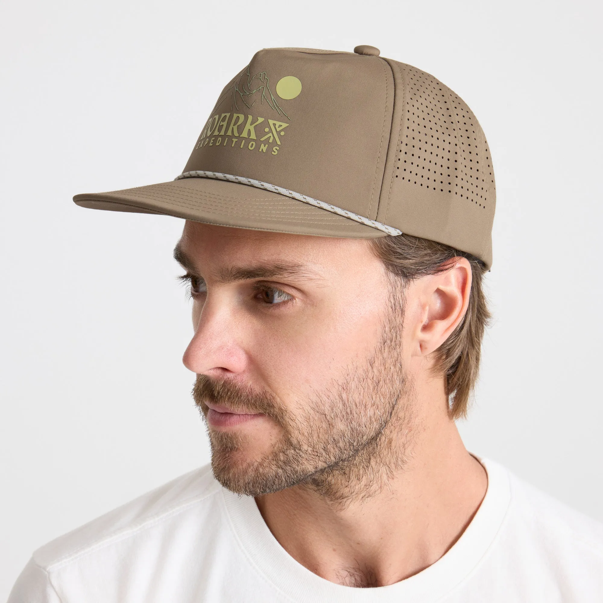 Hytide Snapback Hat - Khaki sold by Roark product image thumbnail 3