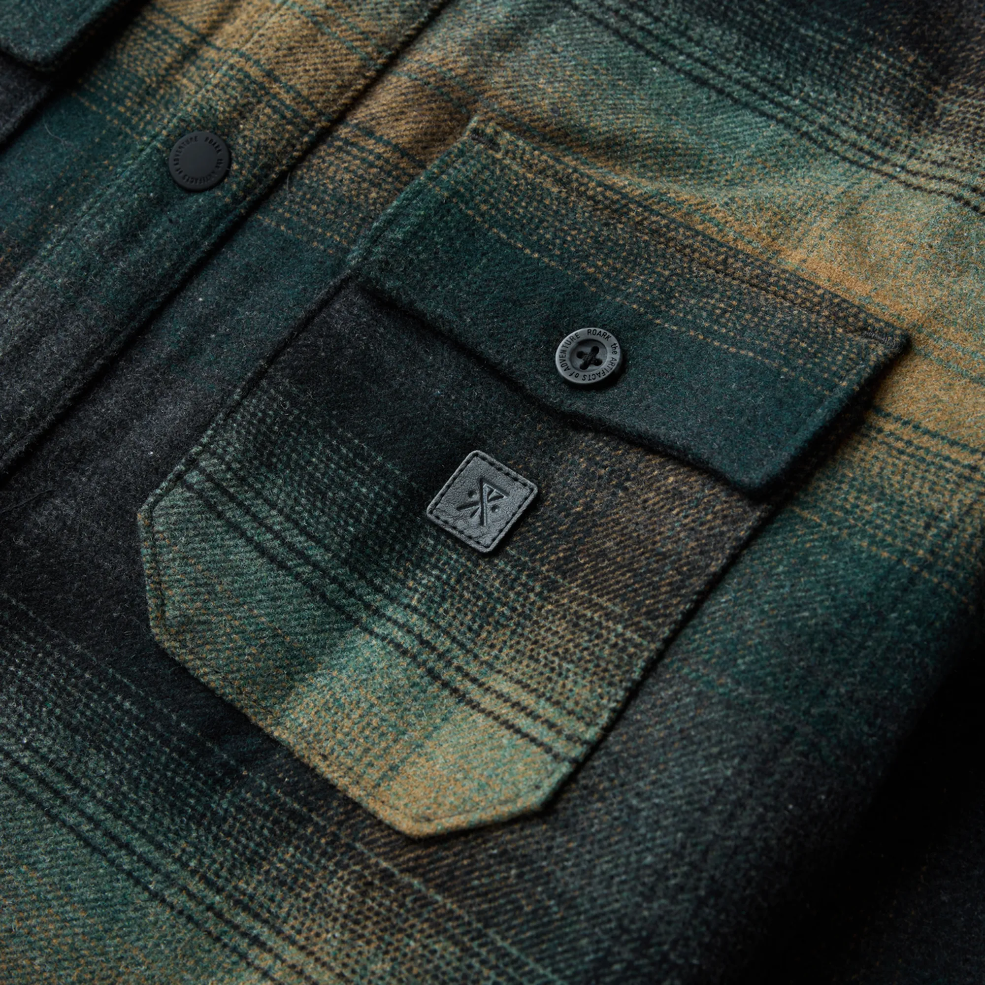 Nordsman Flannel - Forest sold by Roark product image thumbnail 3