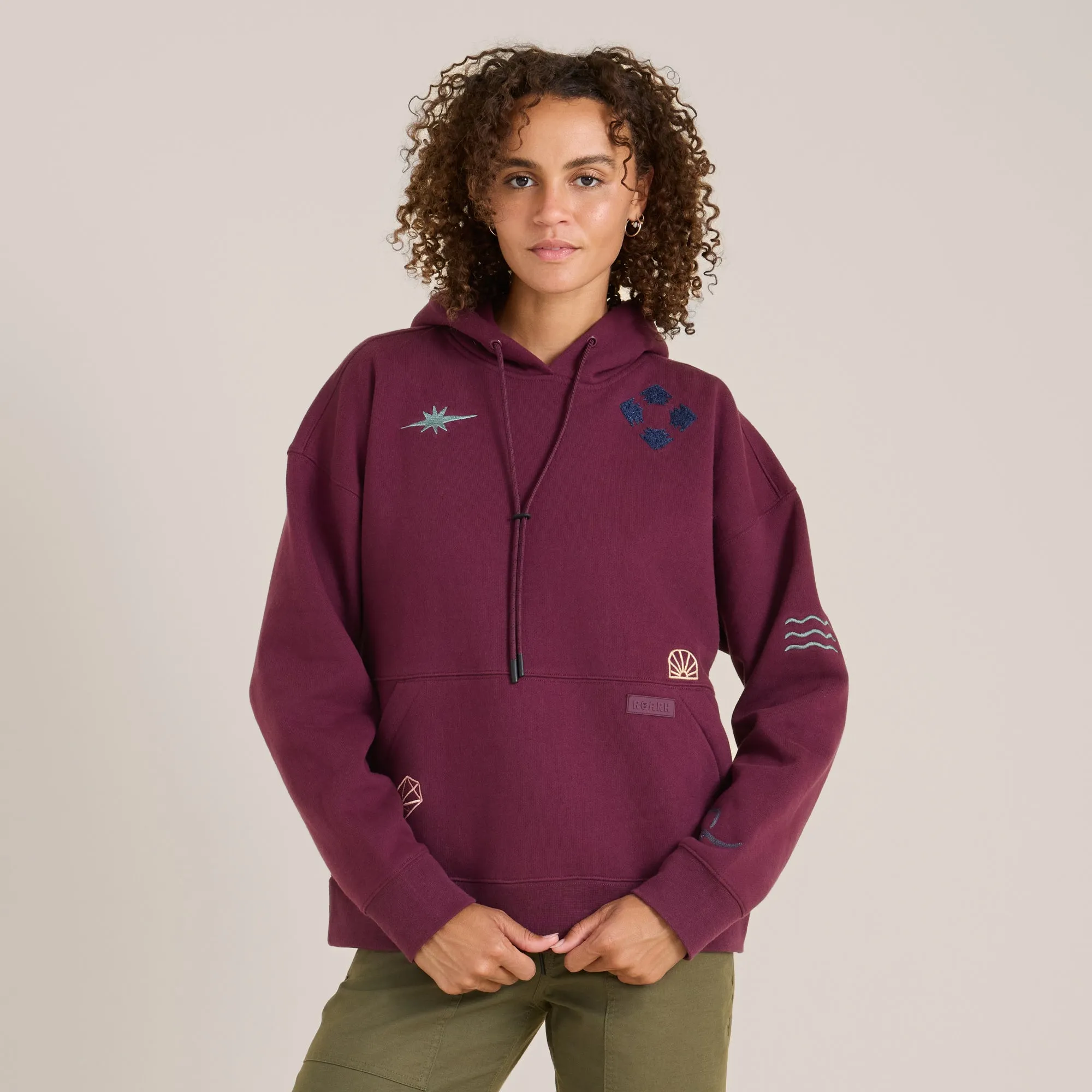 Hiker Hoodie - Blackberry sold by Roark product image thumbnail 2