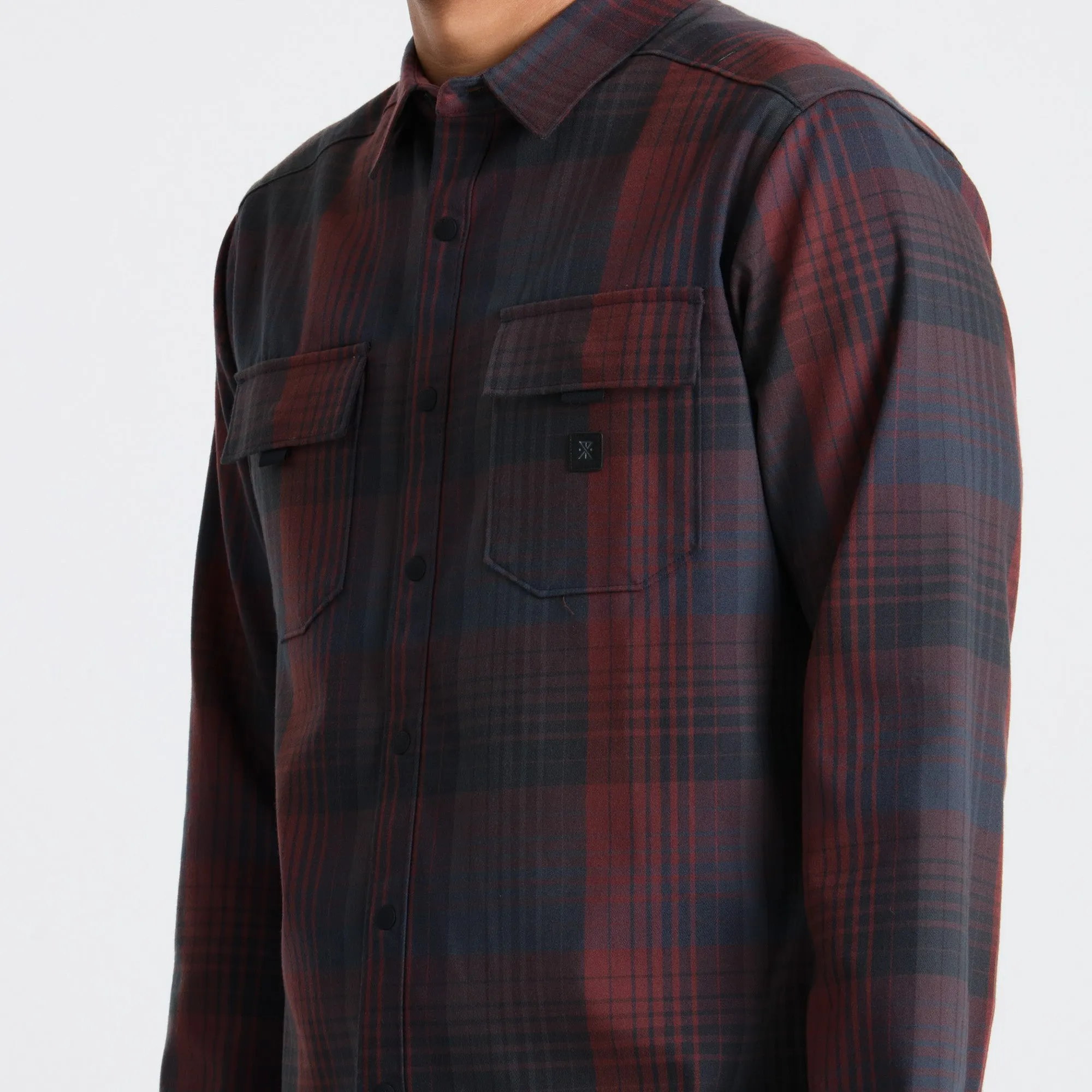Diablo Flannel - Sangria sold by Roark product image thumbnail 4