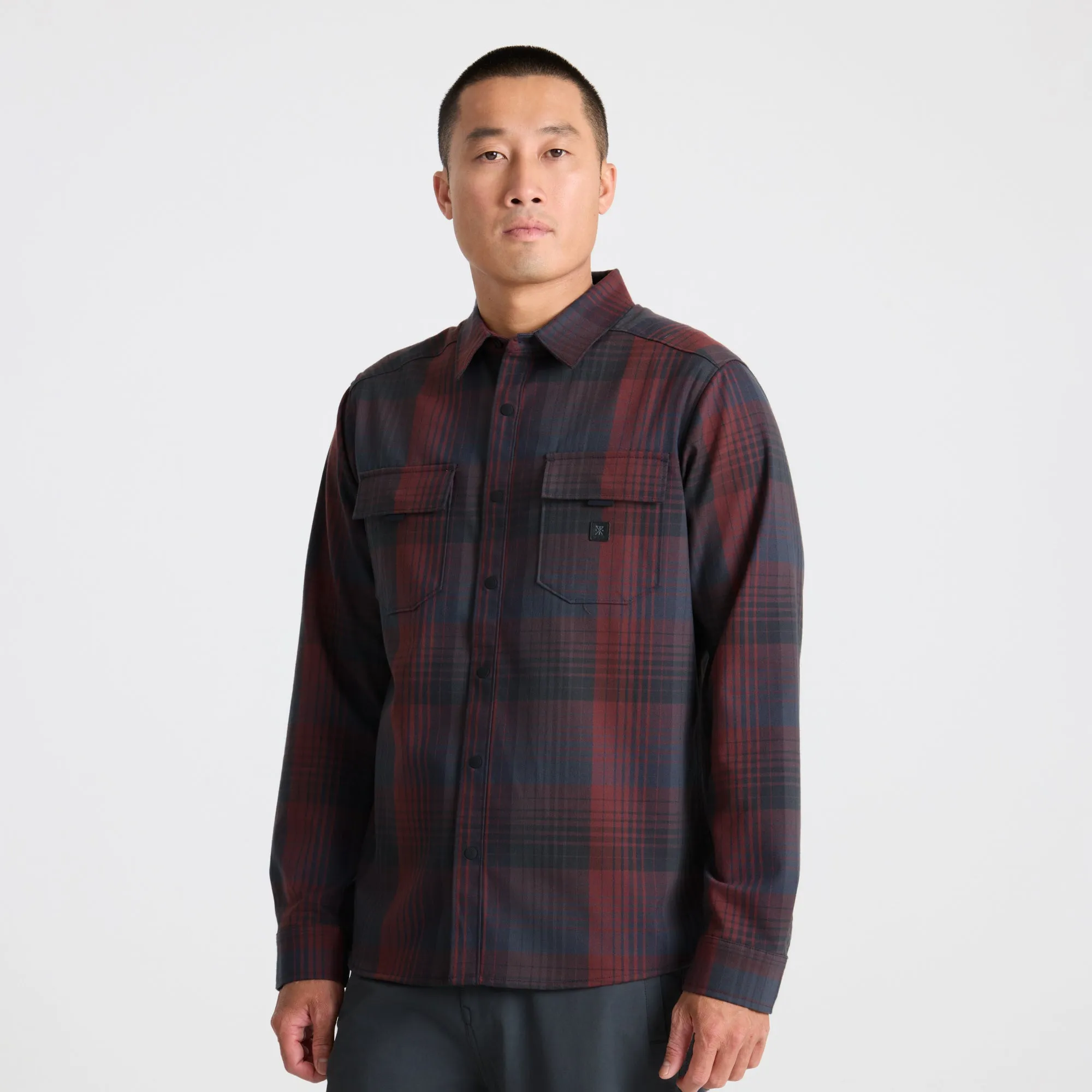 Diablo Flannel - Sangria sold by Roark product image thumbnail 3