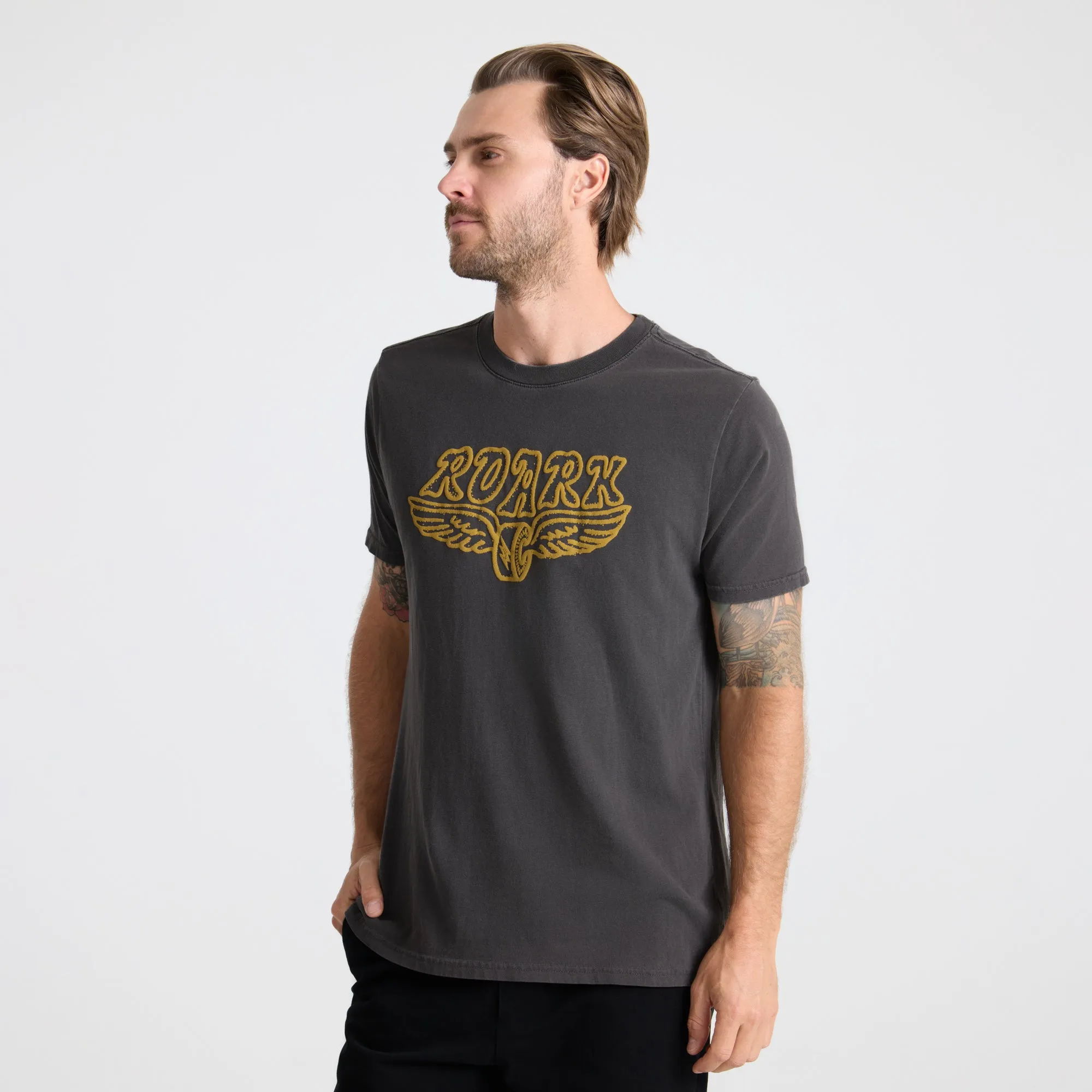 Burn Rubber Premium Tee - Smoke sold by Roark product image thumbnail 3