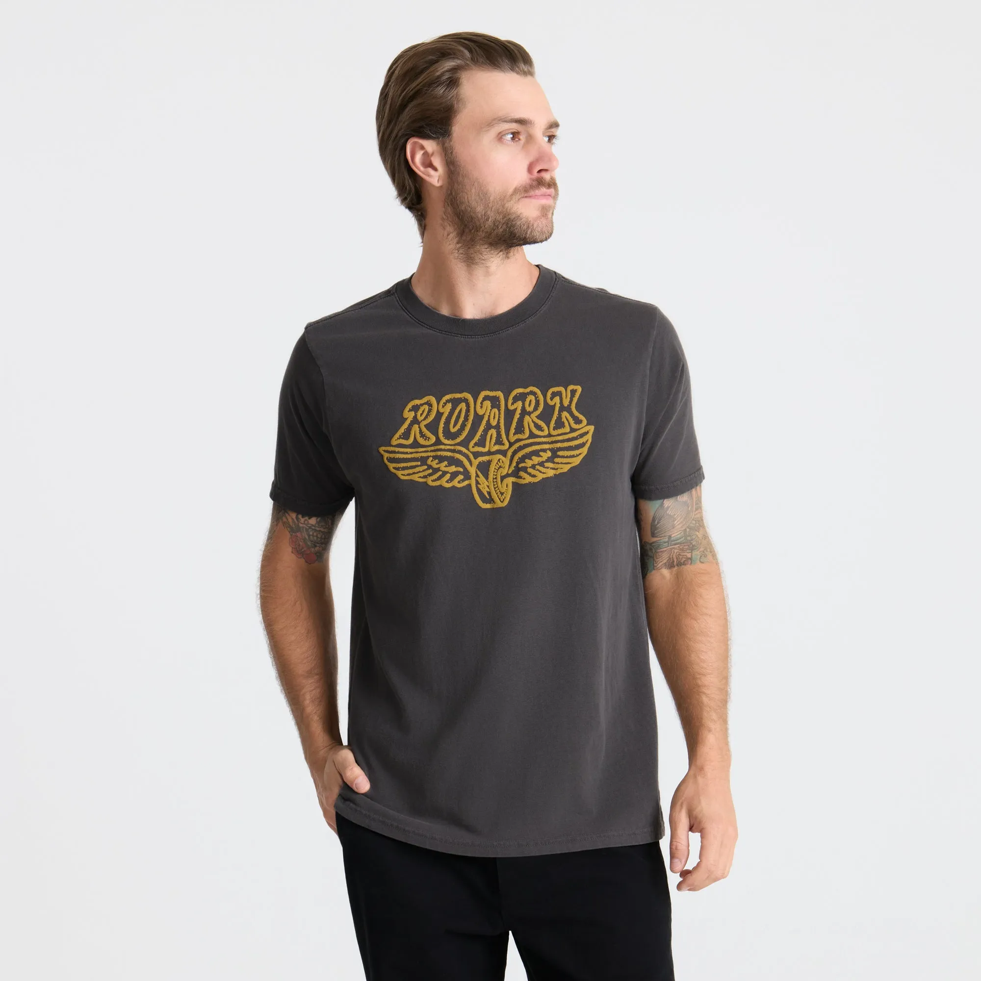 Burn Rubber Premium Tee - Smoke sold by Roark product image thumbnail 2