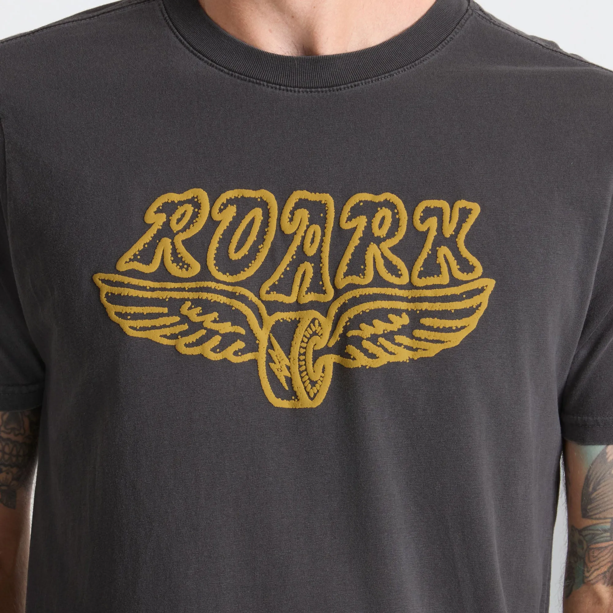 Burn Rubber Premium Tee - Smoke sold by Roark product image thumbnail 5