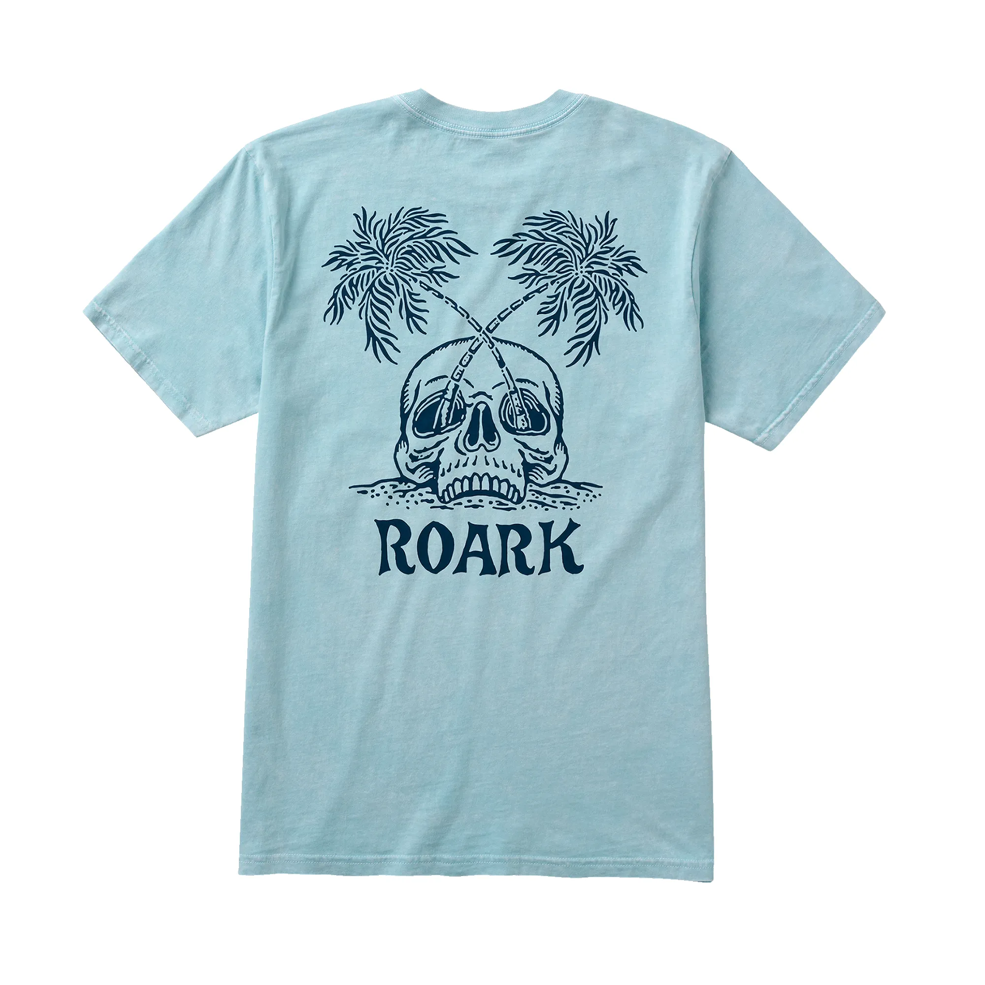 Permanent Vacation Premium Tee - Dusty Blue sold by Roark
