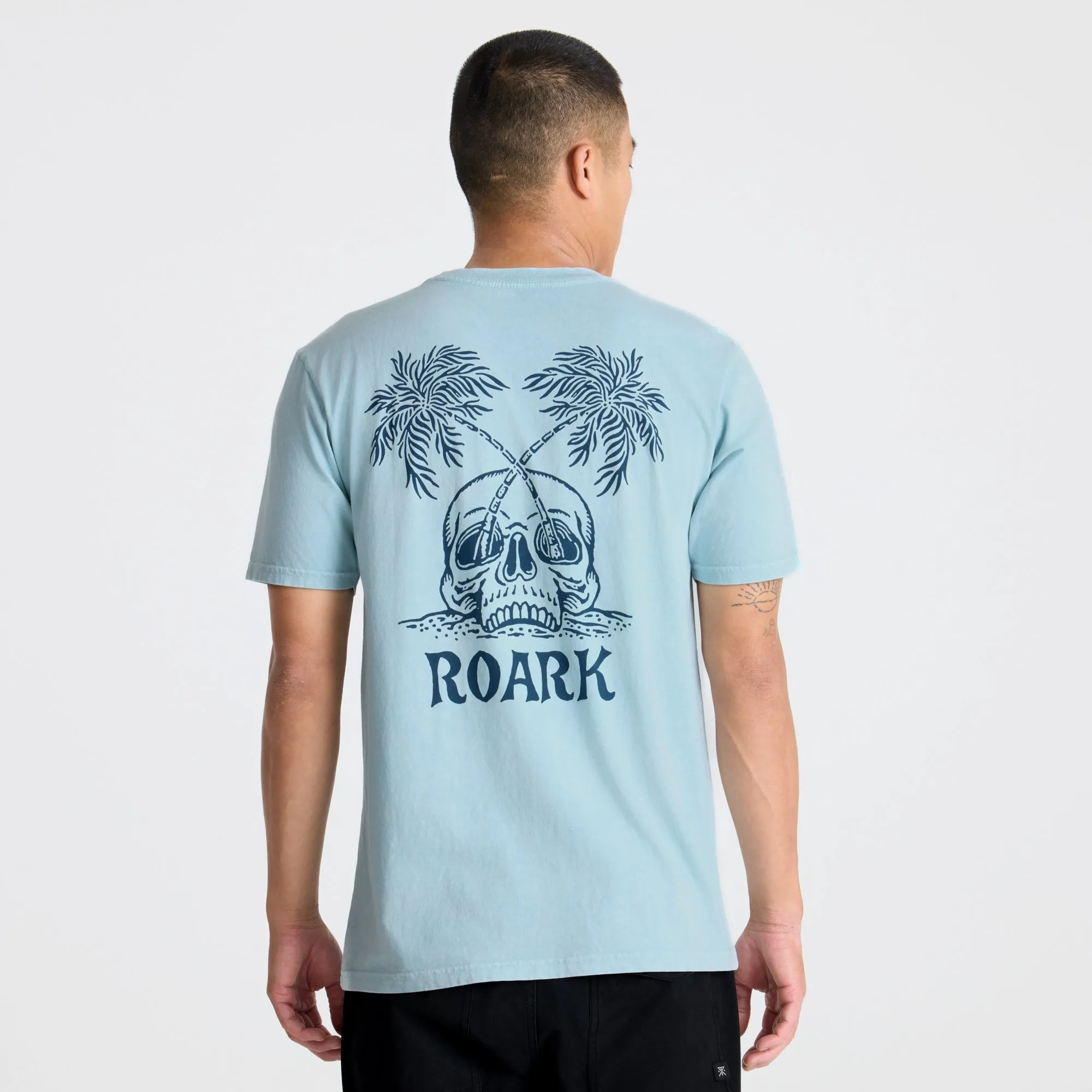 Permanent Vacation Premium Tee - Dusty Blue sold by Roark product image thumbnail 5
