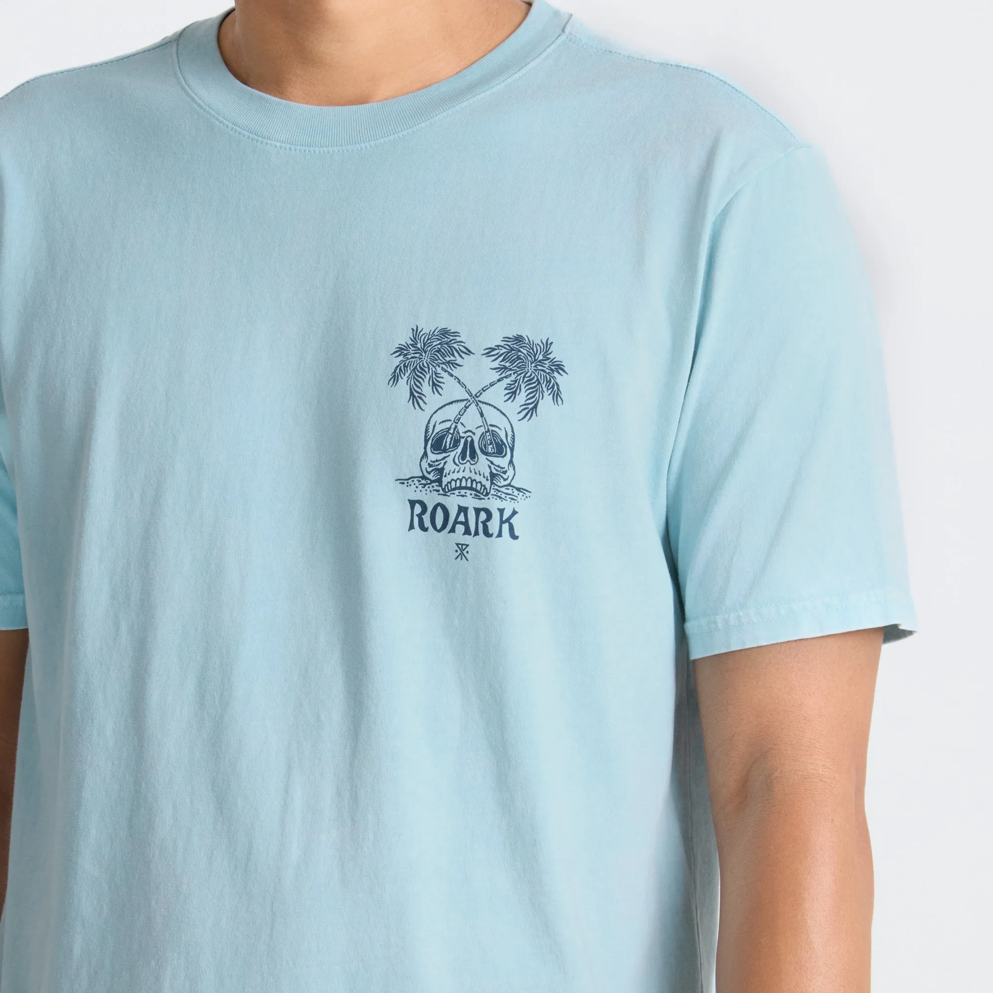 Permanent Vacation Premium Tee - Dusty Blue sold by Roark product image thumbnail 3