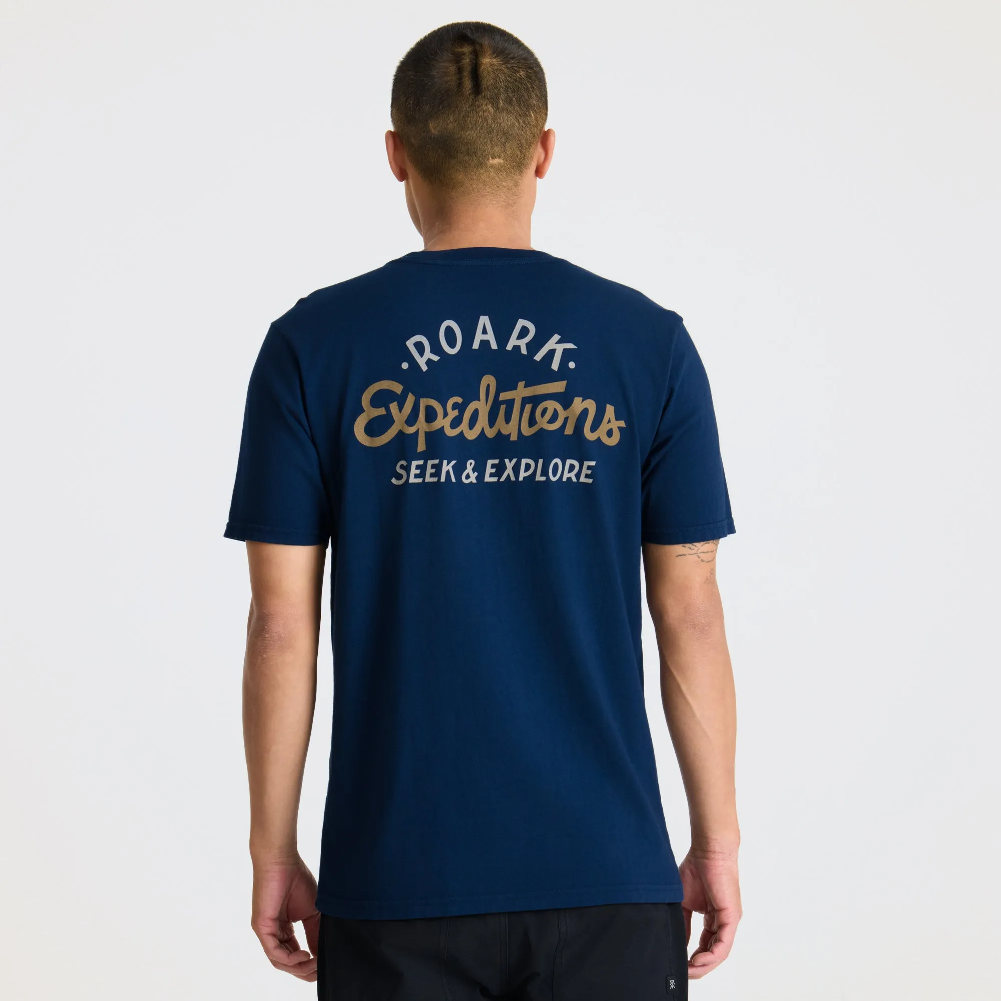 Sign Writer Premium Tee - Navy sold by Roark product image thumbnail 5