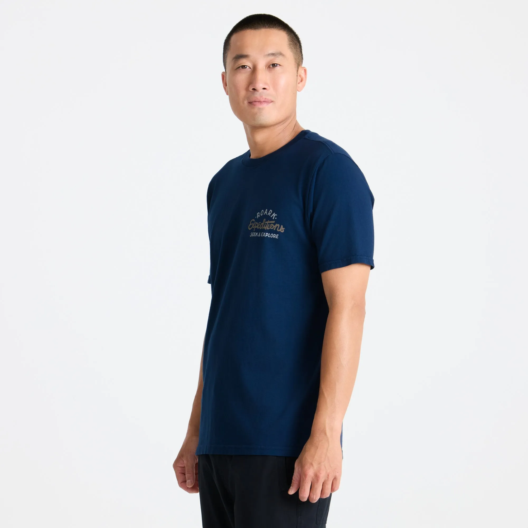 Sign Writer Premium Tee - Navy sold by Roark product image thumbnail 4