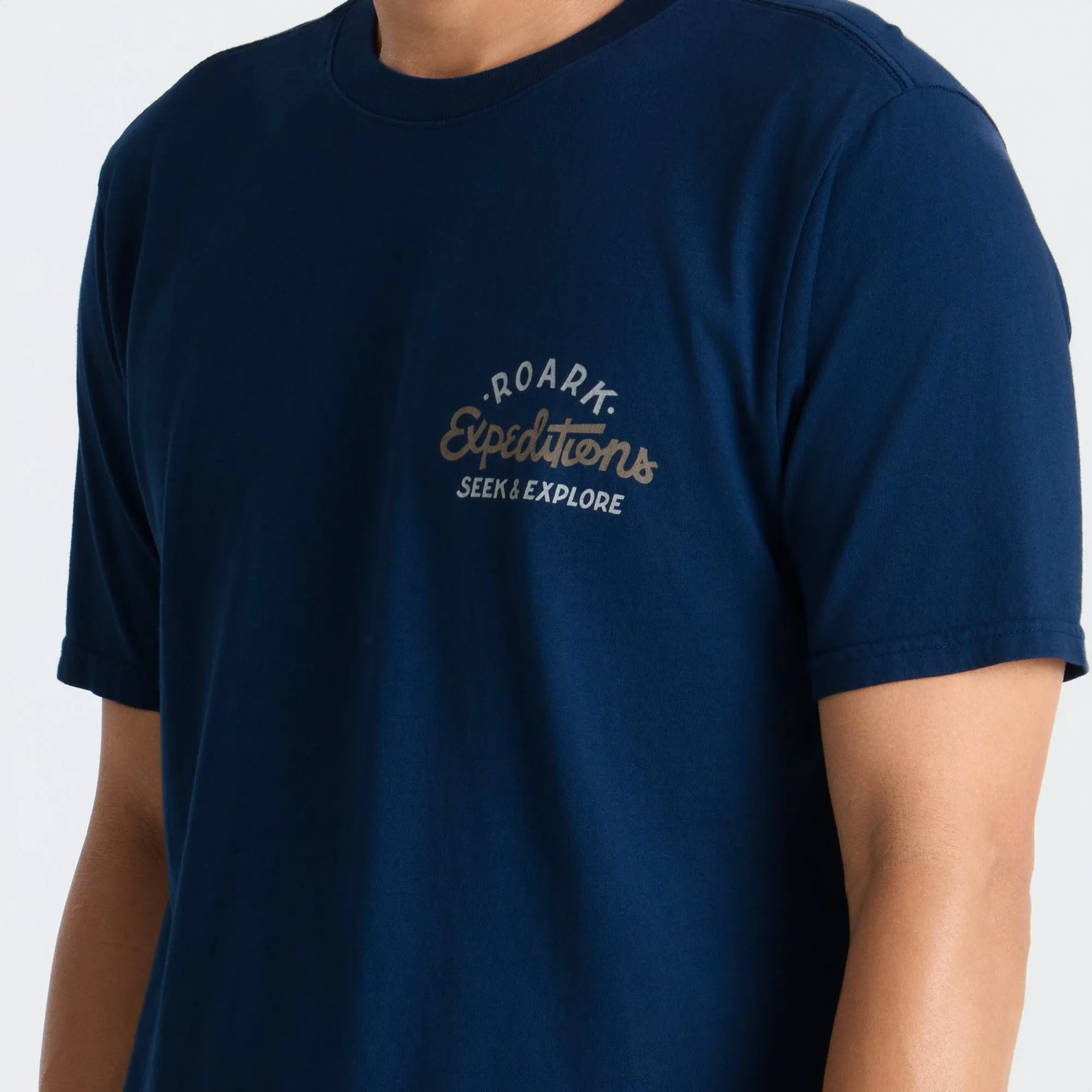 Sign Writer Premium Tee - Navy sold by Roark product image thumbnail 3