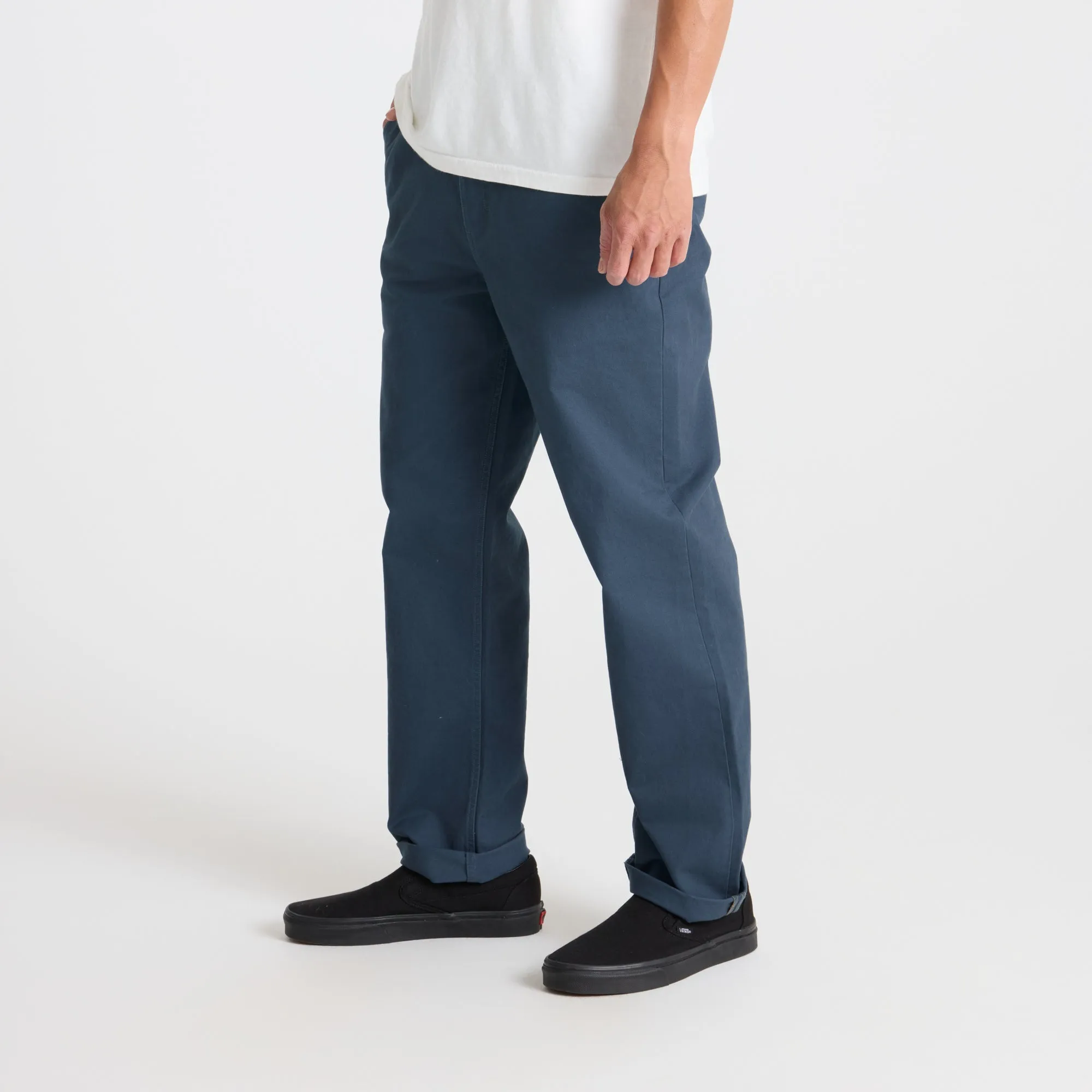 Crossroads Chino Pants - Navy sold by Roark product image thumbnail 3