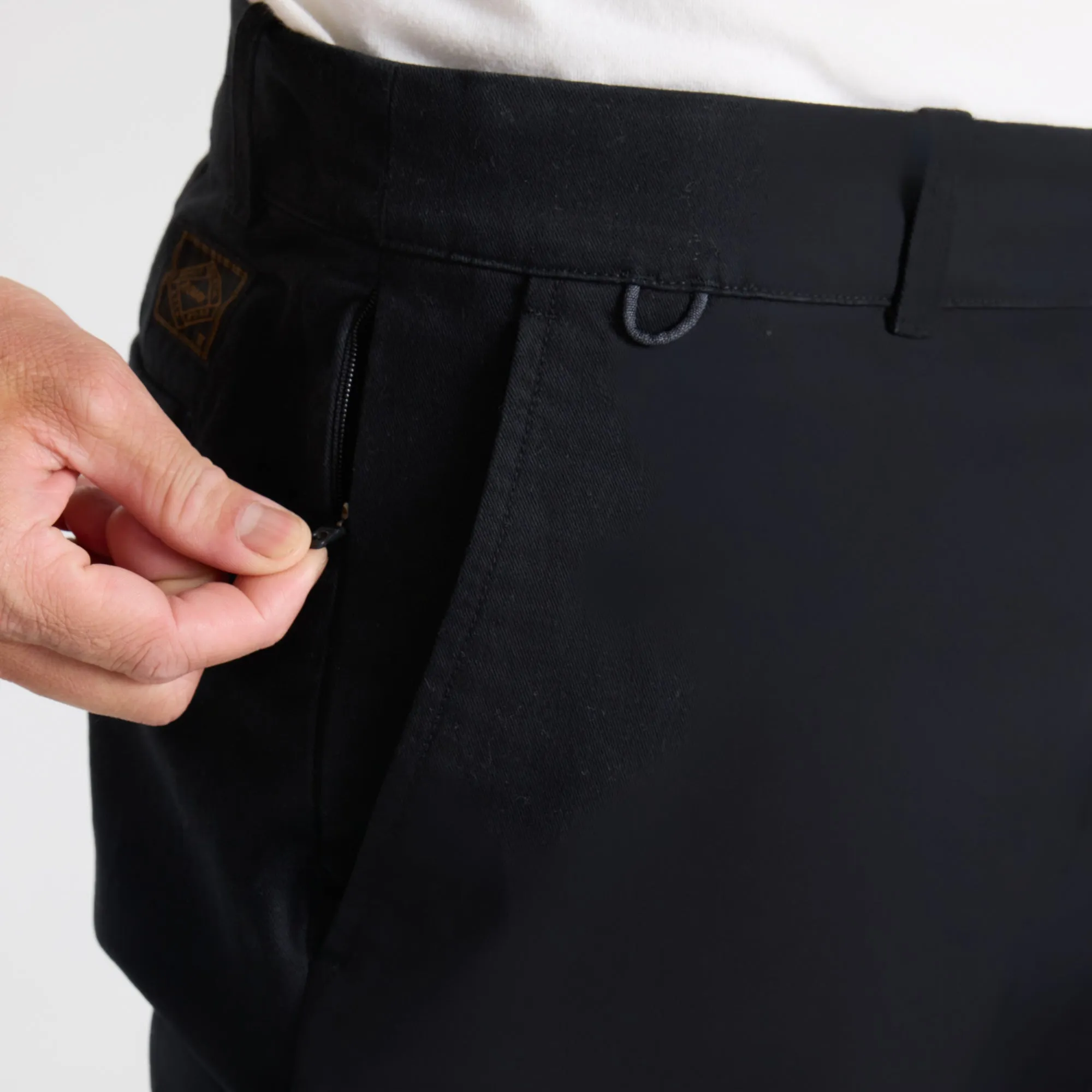 Crossroads Chino Pants - Black sold by Roark product image thumbnail 5