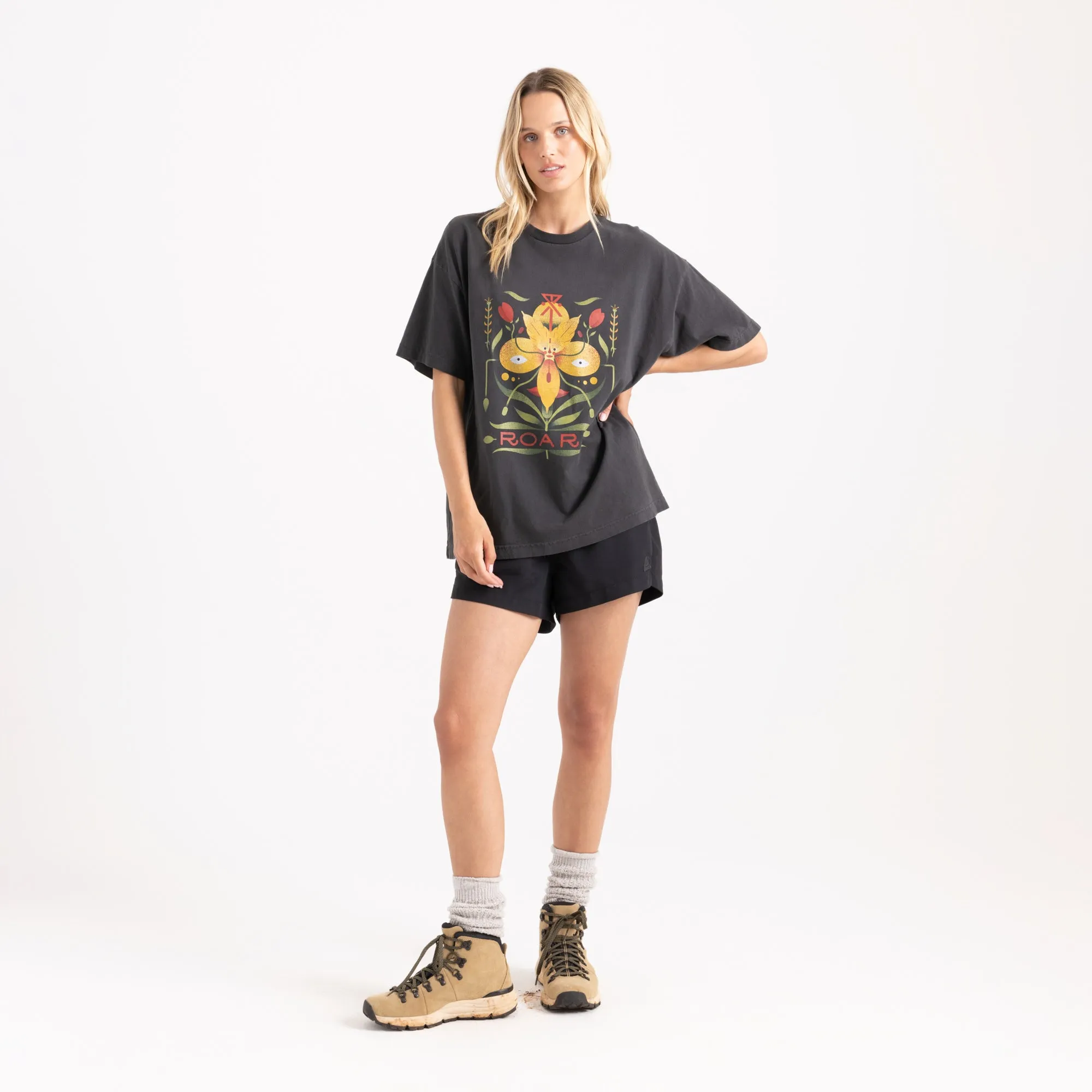 Tomas Wildflower Oversized Premium Tee - Black sold by Roark product image thumbnail 2