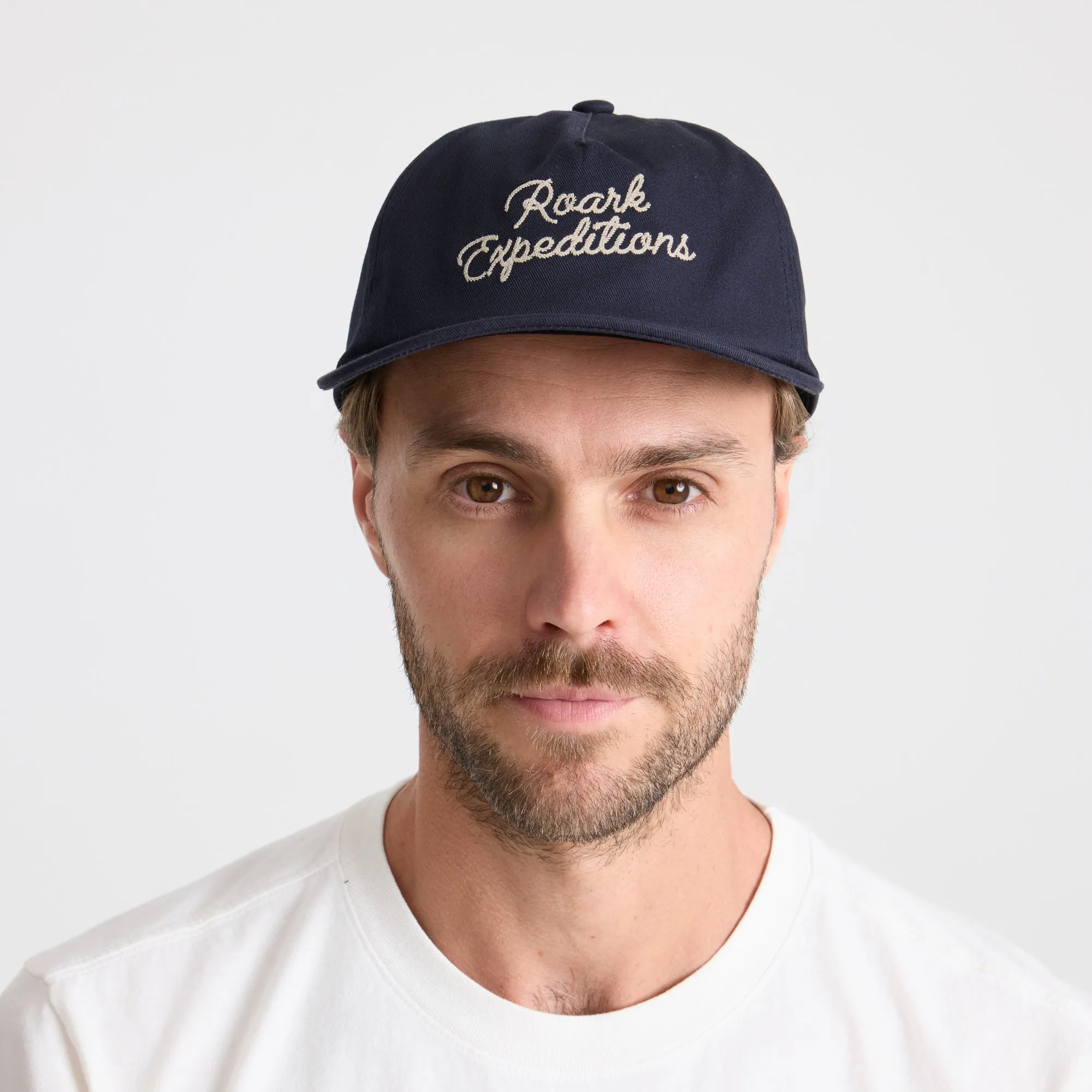Venture Snapback Hat - Navy sold by Roark product image thumbnail 2