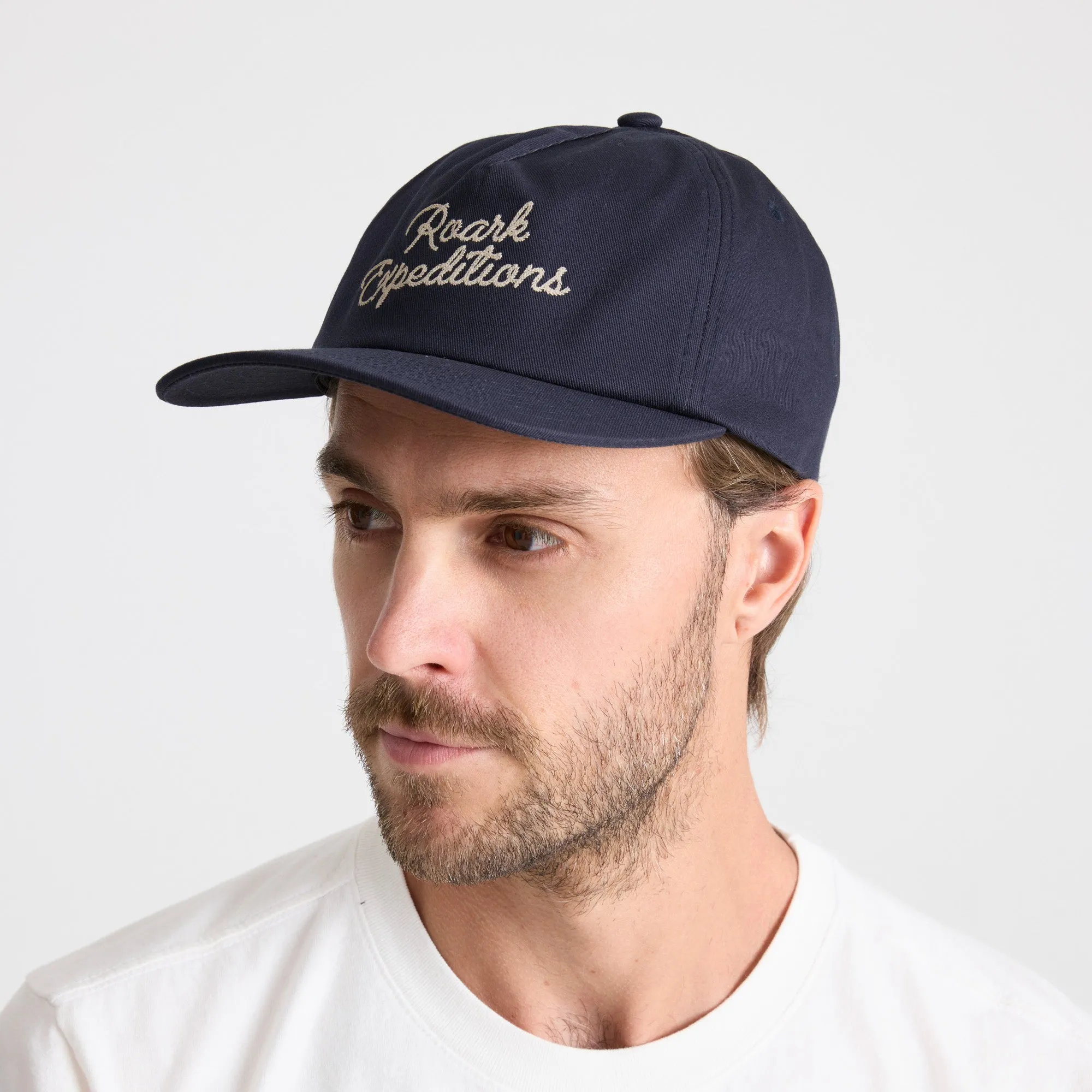 Venture Snapback Hat - Navy sold by Roark product image thumbnail 3