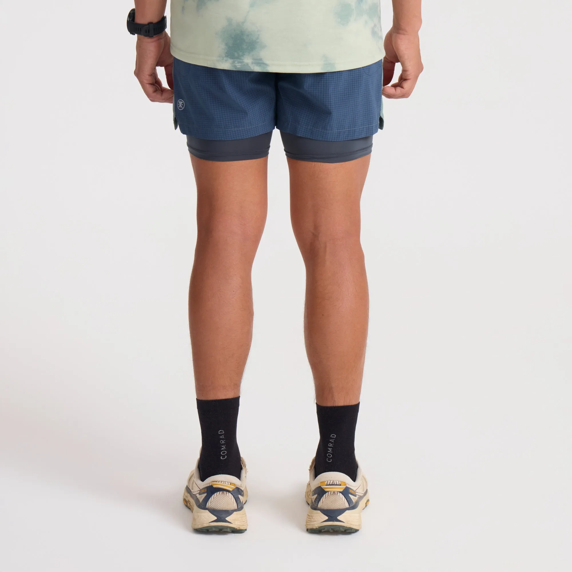 Bommer 3.5" Shorts - Slate Green sold by Roark product image thumbnail 4