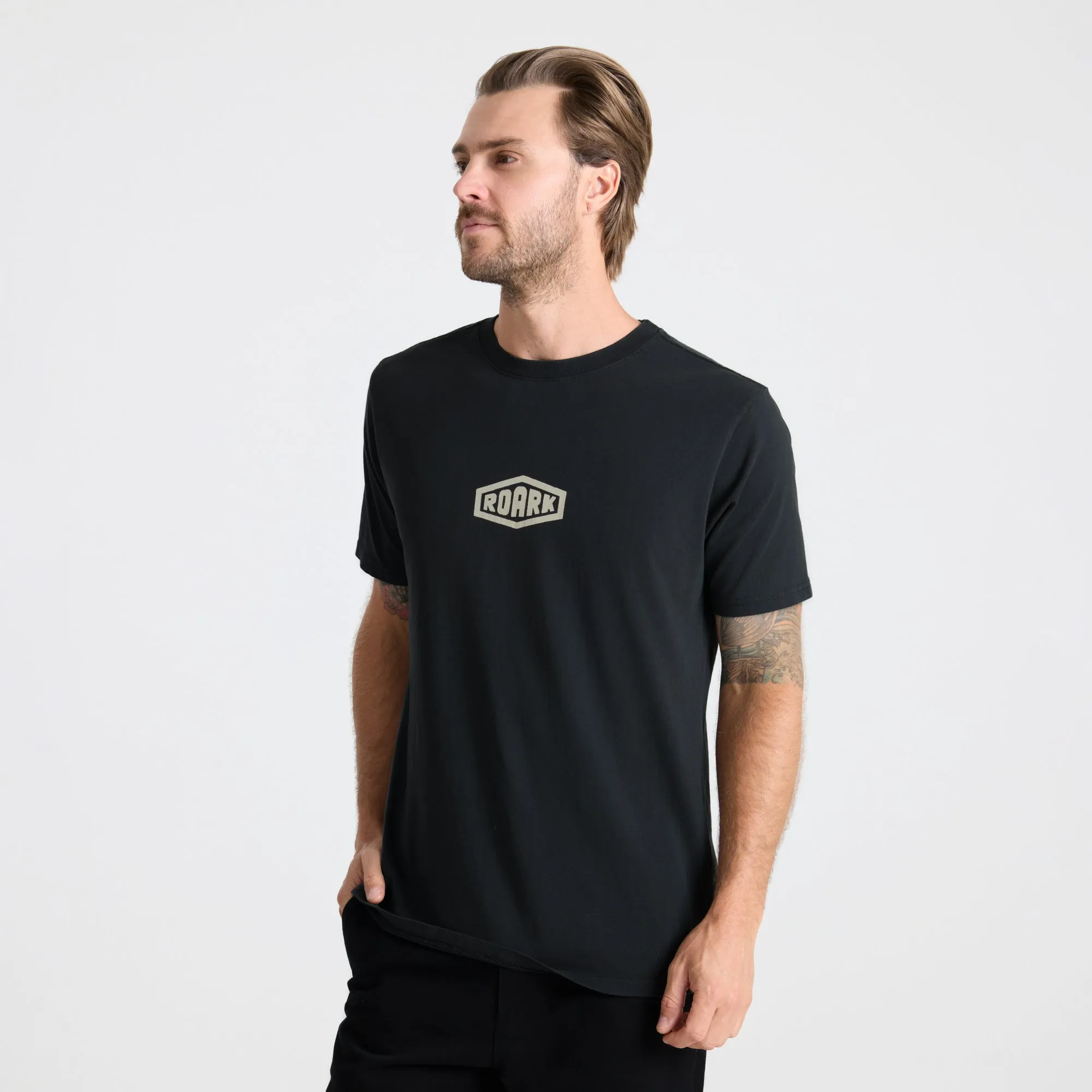 Badge Of Honor Premium Tee - Black sold by Roark product image thumbnail 3
