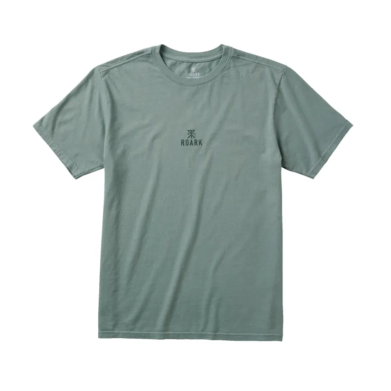 Safecamp Embroidery Premium Tee - Dusty Green sold by Roark