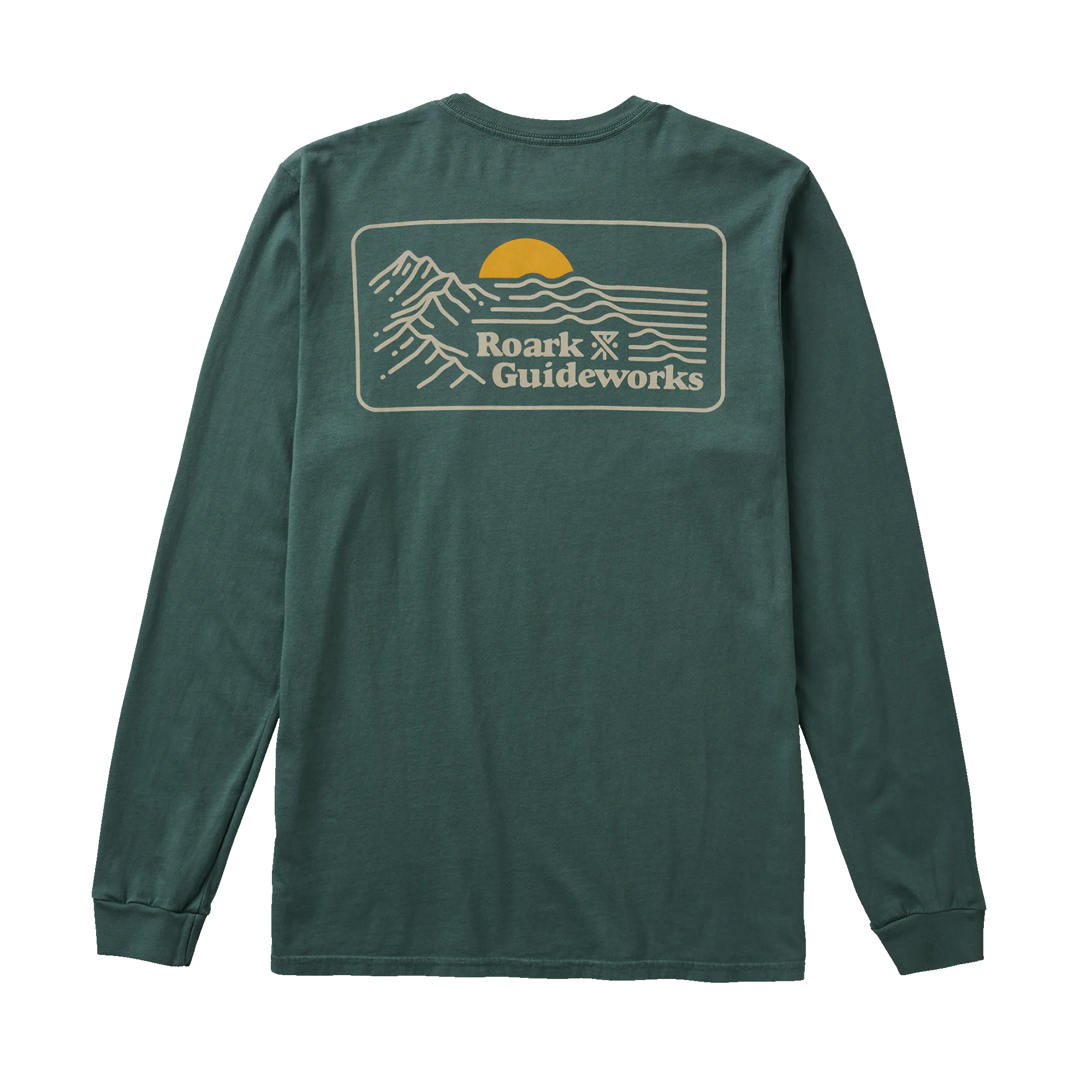 Earth & Sea Premium Long Sleeve Tee - Slate Green sold by Roark