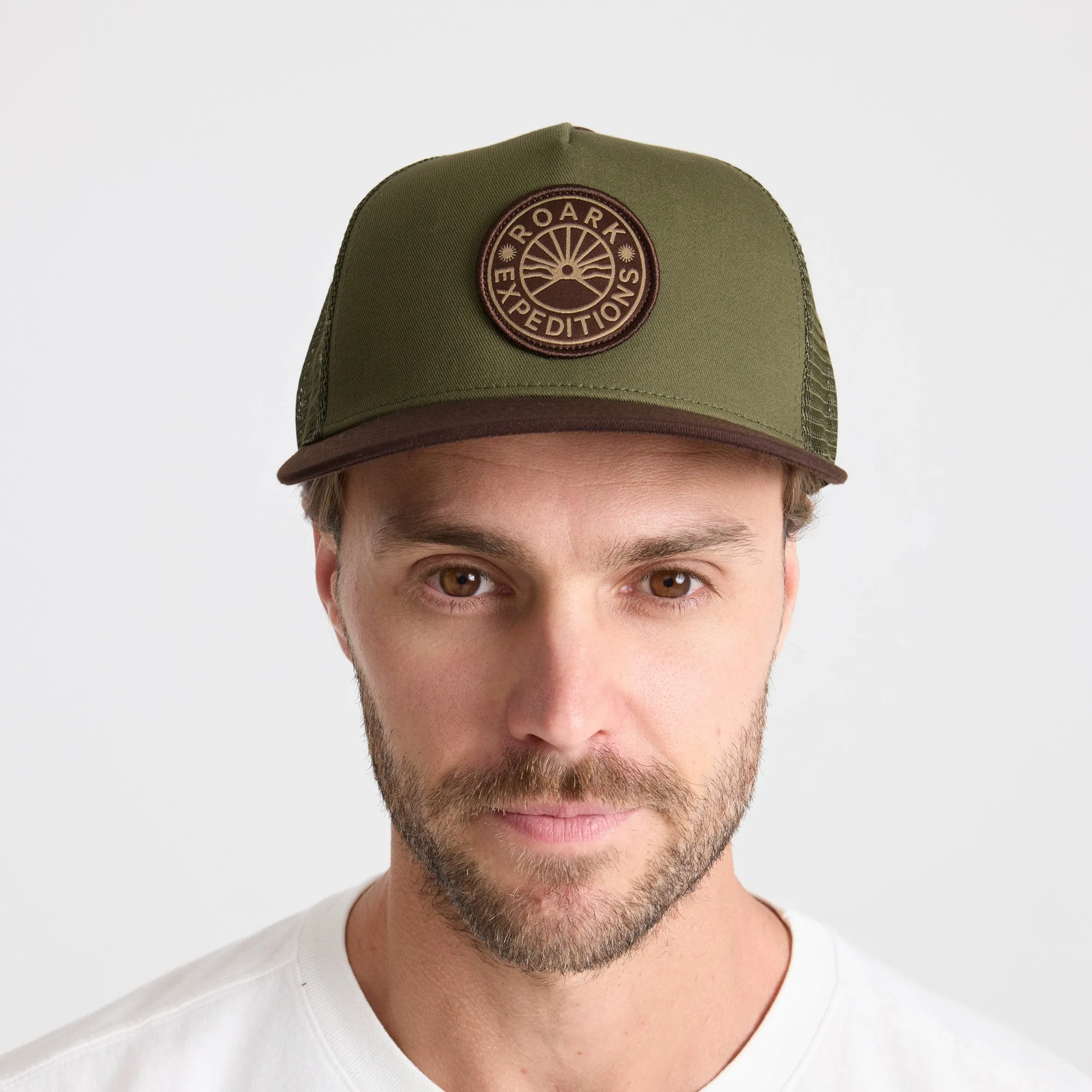 Station Trucker Snapback Hat - Dark Military sold by Roark product image thumbnail 2
